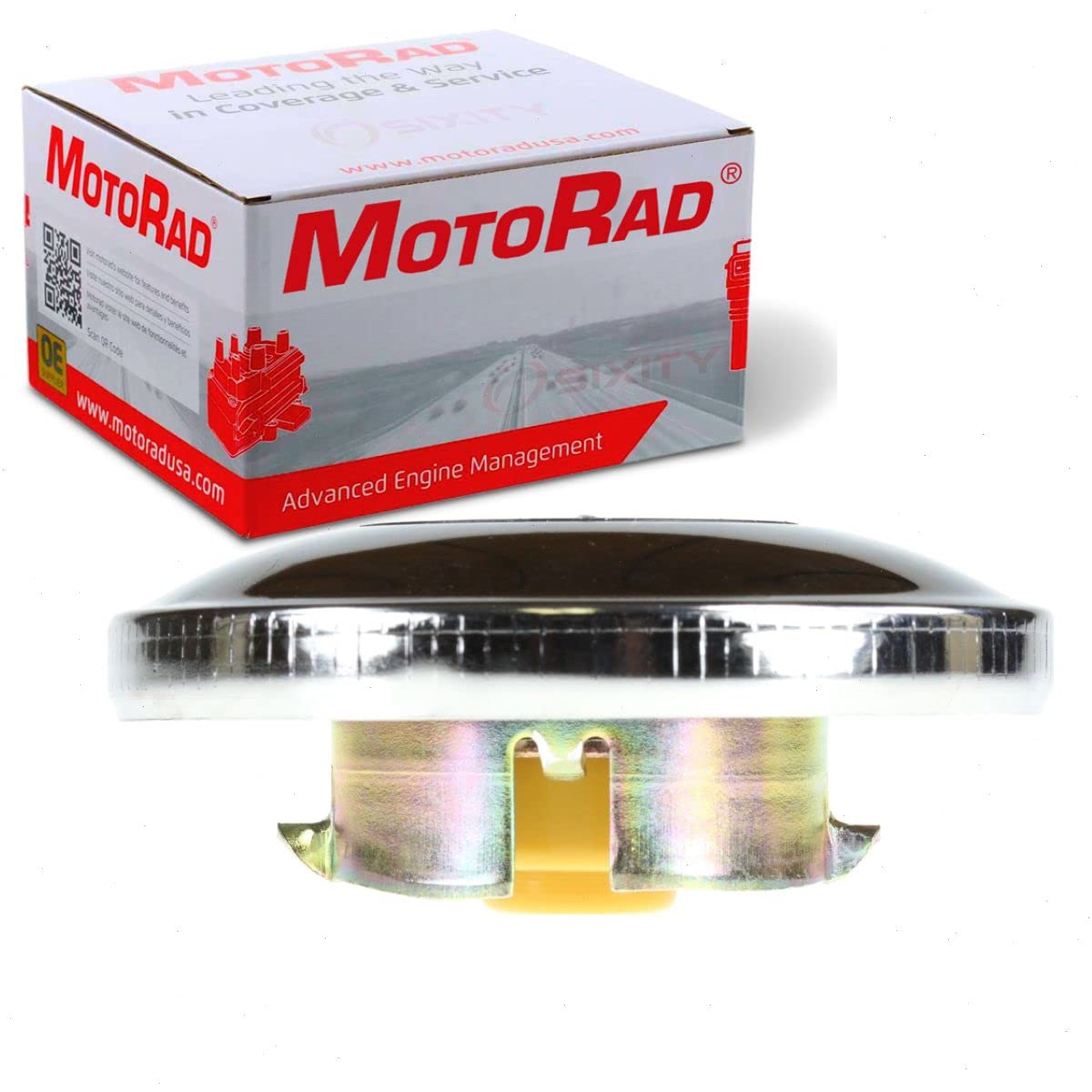 MotoRad Fuel Tank Gas Cap compatible with Ford F-100 1973-1976