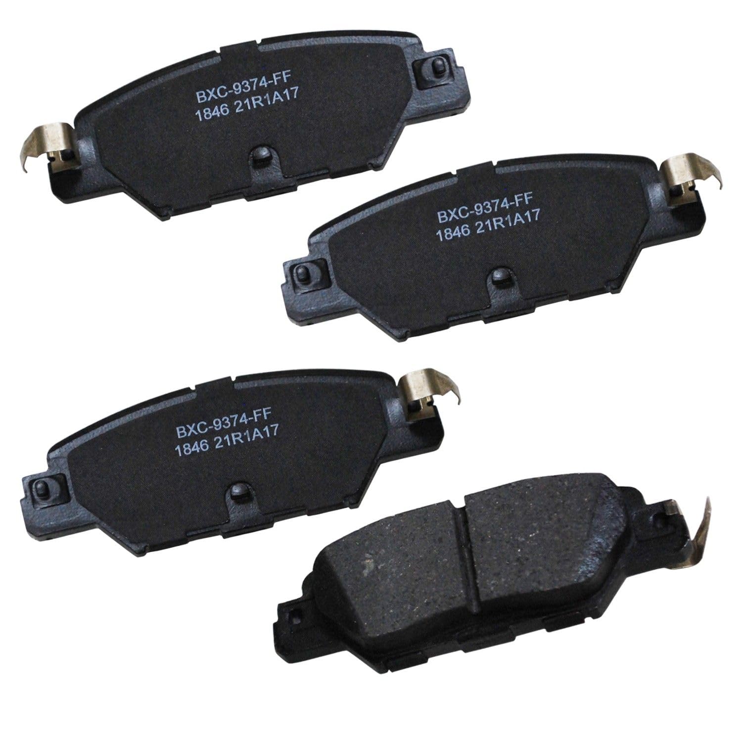 Bendix Premium Sbc1846 Ceramic Rear Brake Pads For Mazda Cx-5 2024-2016