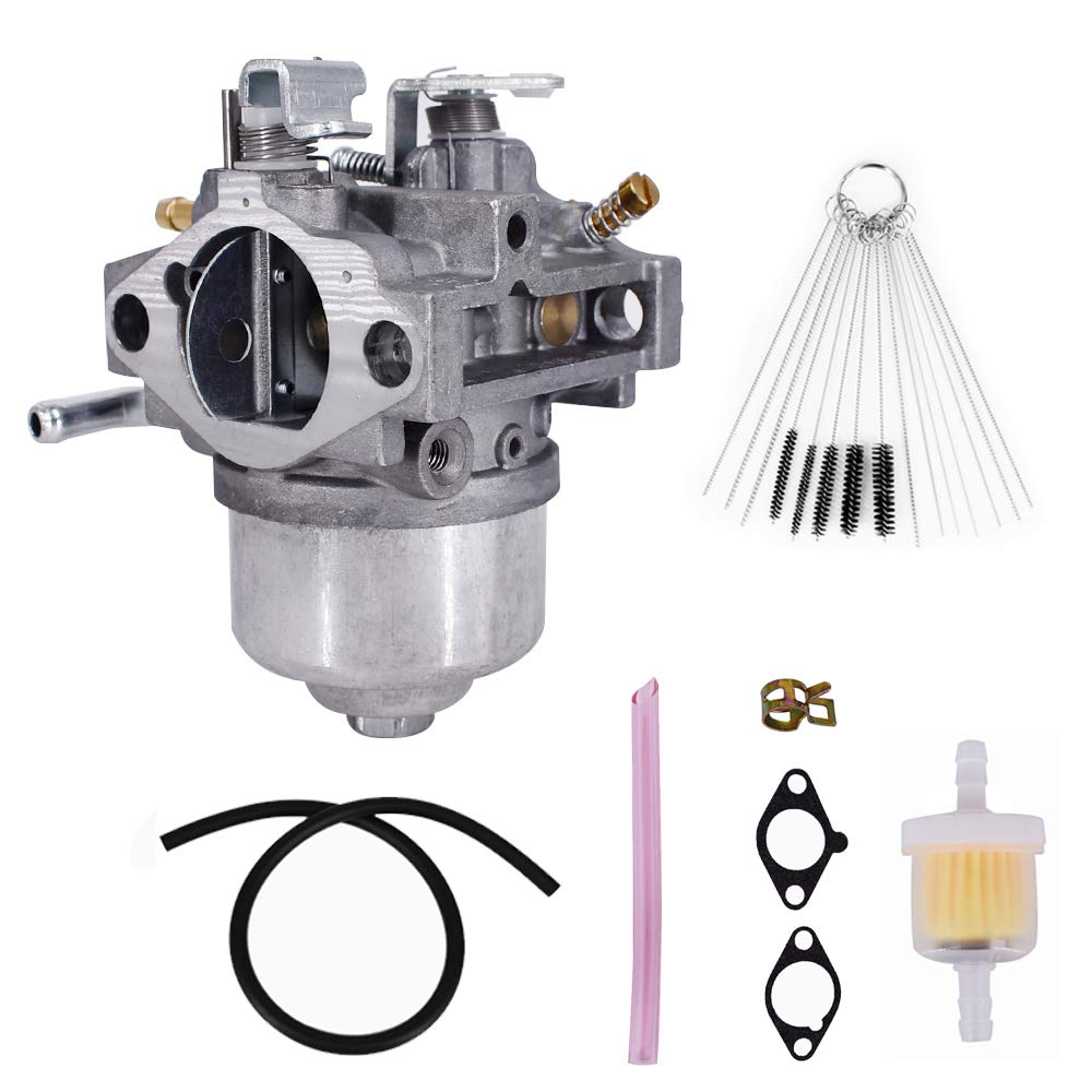 Carburetor For Kawasaki Fb460V 4 Stroke Engine 15003-2796 15003-2777 Carb With Gaskets Filter Clamp Fuel Line Cleaner Tool Kit
