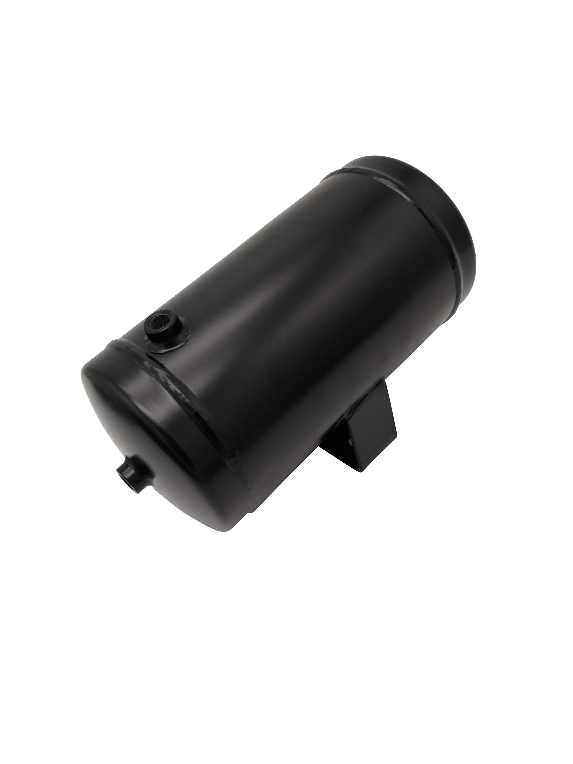 Lhfacc 1 Gallon Air Tank Air Reservoir Tank With 1/4 Inches Npt Ports, Black