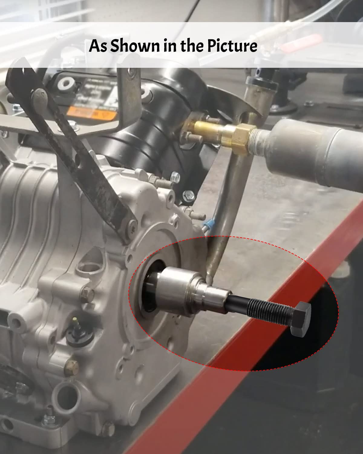 Ochiki Golf Cart Drive Clutch Removal Tool Fit For Club Car Ds & Precedent 1988-Up, Clutch Puller Bolt Tool Replace 1014496 5707