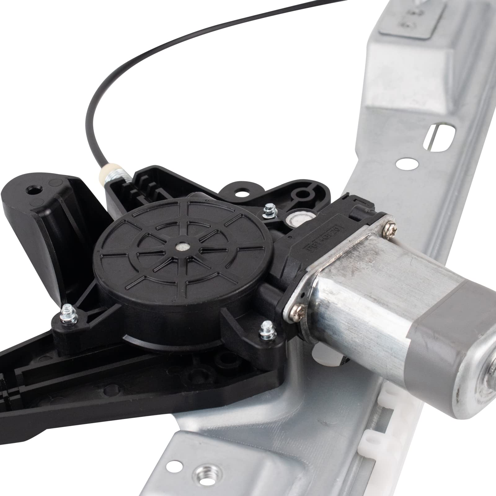 Trq Front Right Power Window Regulator & Motor Assembly Passenger Side Compatible With 2012-2016 Ford Focus