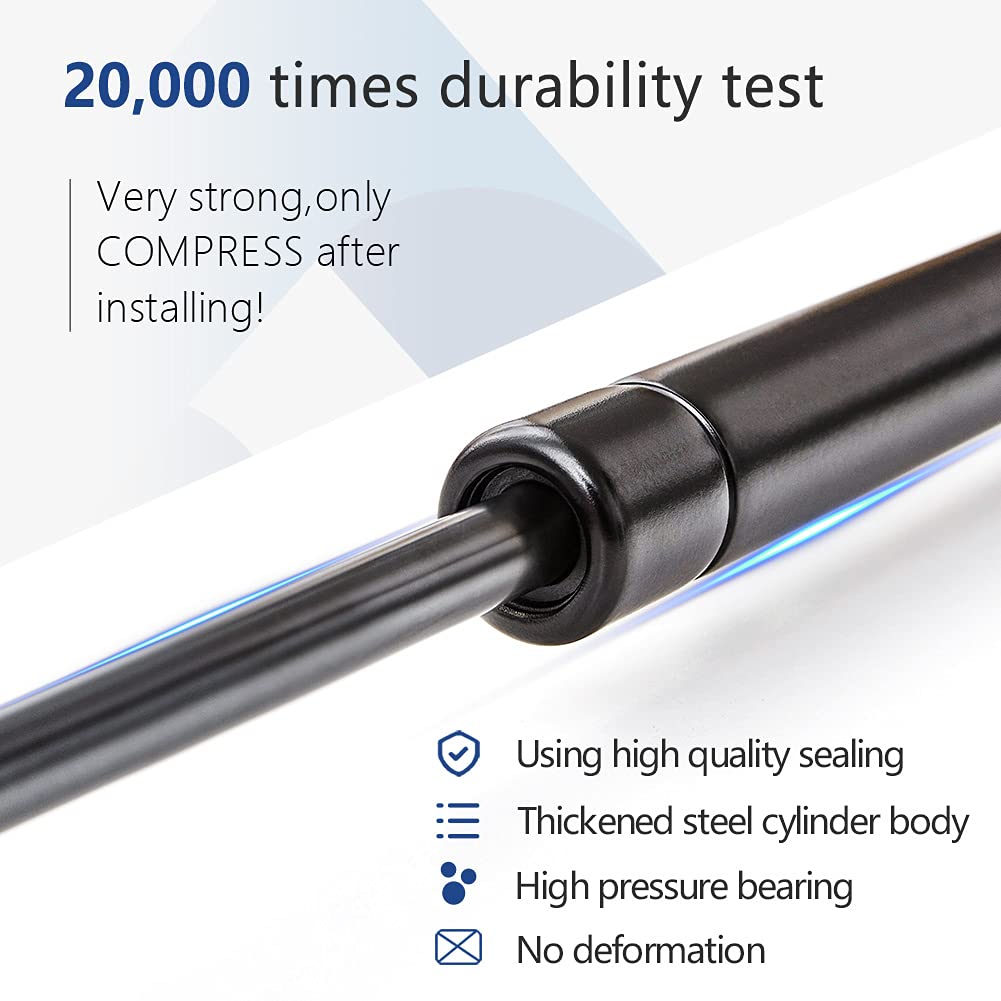 ARANA ML1110 10 inch 110LB Gas Spring Struts, SL1110 10 '' 490N Shocks Lift Support for Boat Hatch SentrySafe Lock Box Door Heav