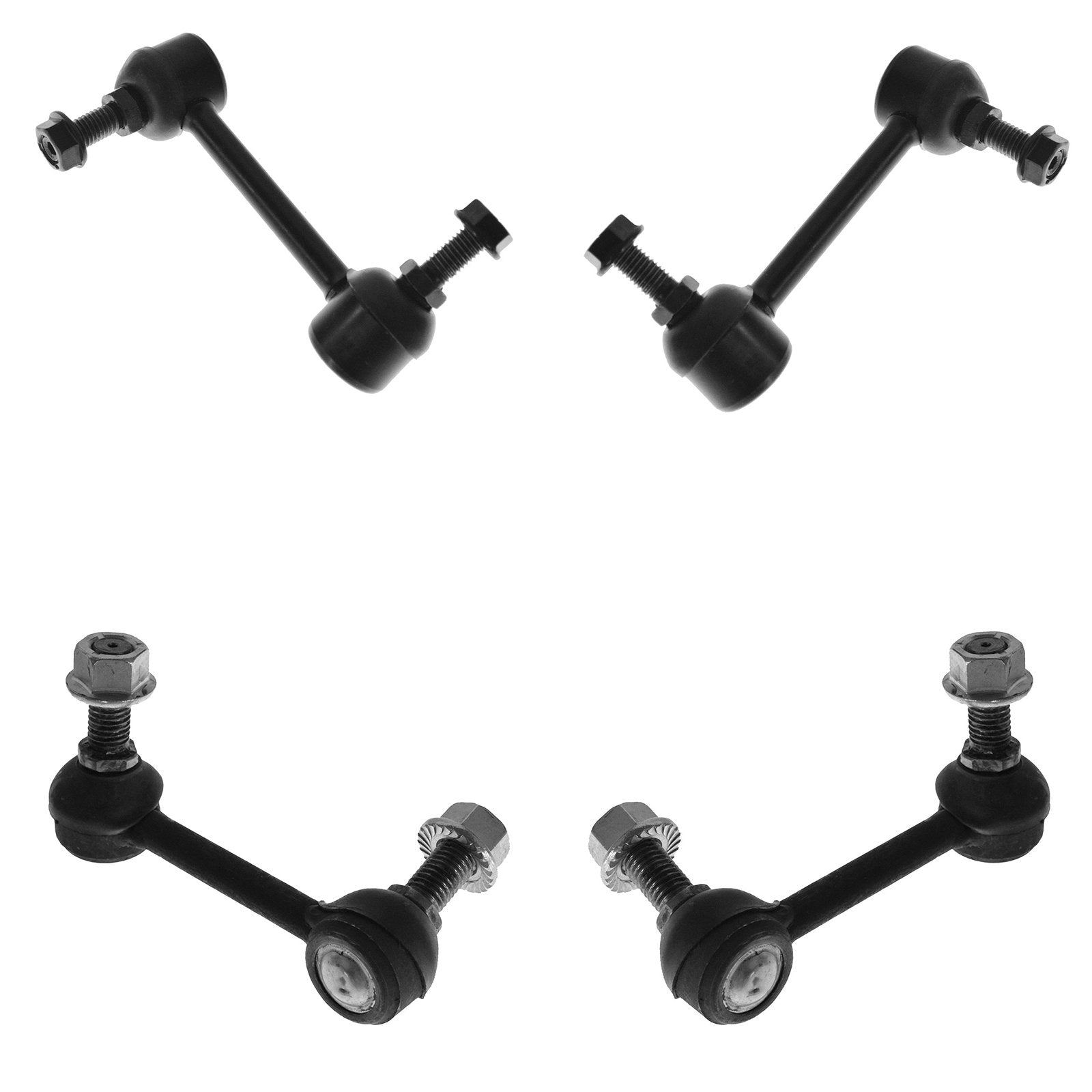Trq Sway Bar Link Kit Set Of 4 Front Rear Left Right For Chevy Gmc Buick Saab