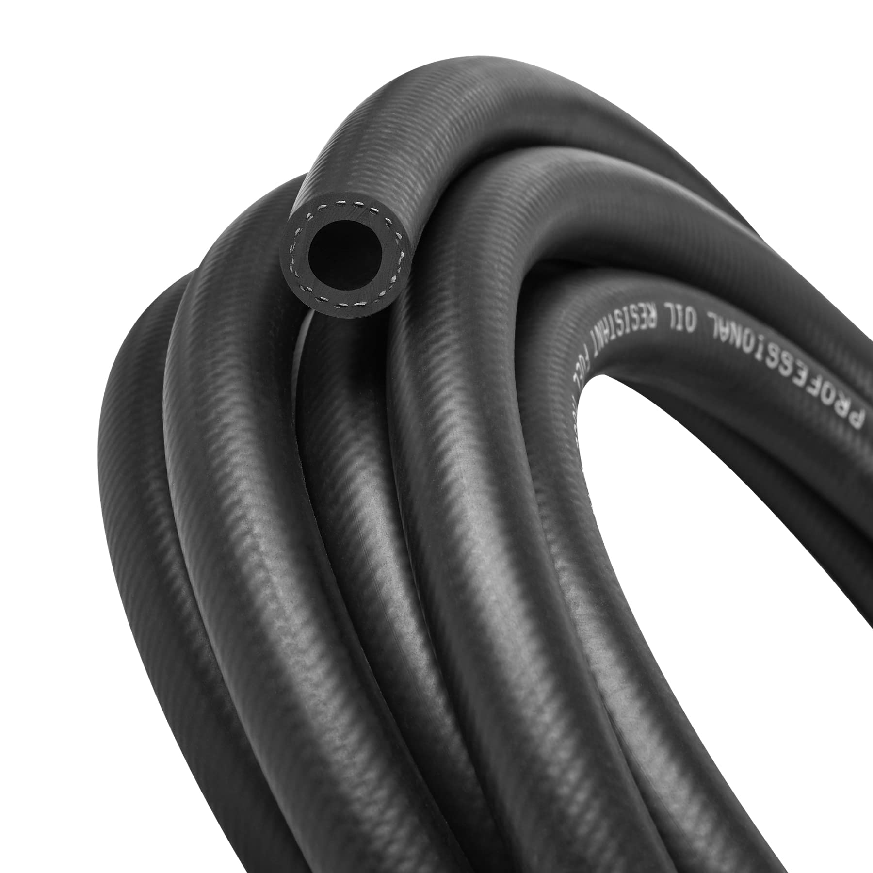 3/8 Inch (10Mm) Id Fuel Line Hose 15Ft Nbr Rubber Push Lock Hose High Pressure 300Psi For Automotive Fuel Systems Engines