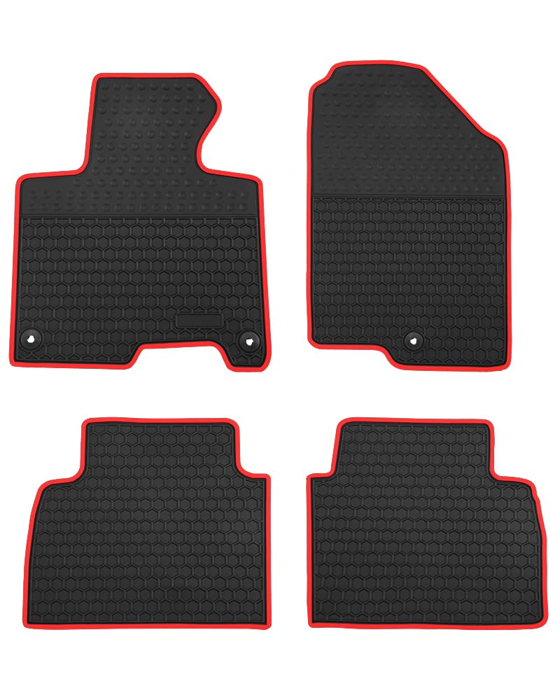 Megiteller Car Floor Mats Custom Fit For Kia Sportage 2023 2024(Non Hybrid) Odorless Washable Heavy Duty Rubber (All Weather) Fl