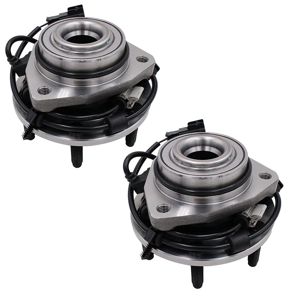 Parod 2Pcs 513188 Front Wheel Hub Bearing Assembly Fit For 04-07 Buick Rainier, 03-06 Chevy Ssr, 02-09 Trailblazer,Gmc Envoy, 02