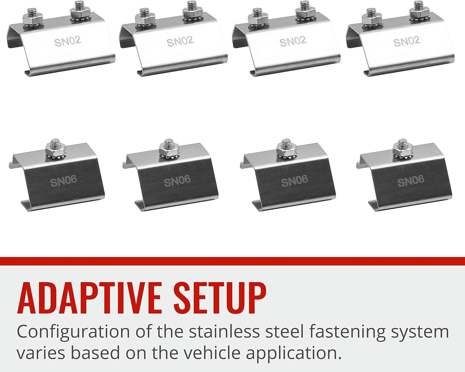 Mgp Caliper Covers - Brake Caliper Covers 2012-2020 Ford F-150 (2015-2020 W/Mechanical Park Brake) - Front And Rear Set - Red