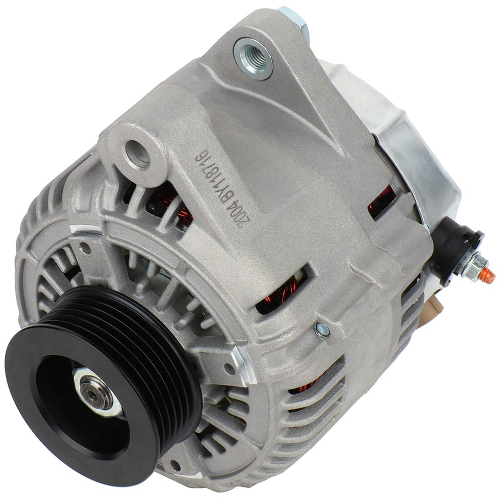 SCITOO Alternator Replacement for Toyota for Avalon 1998-2004, for Toyota for Sienna 1998-2003 13706 13806 12V 100Amp CW S6 Pull