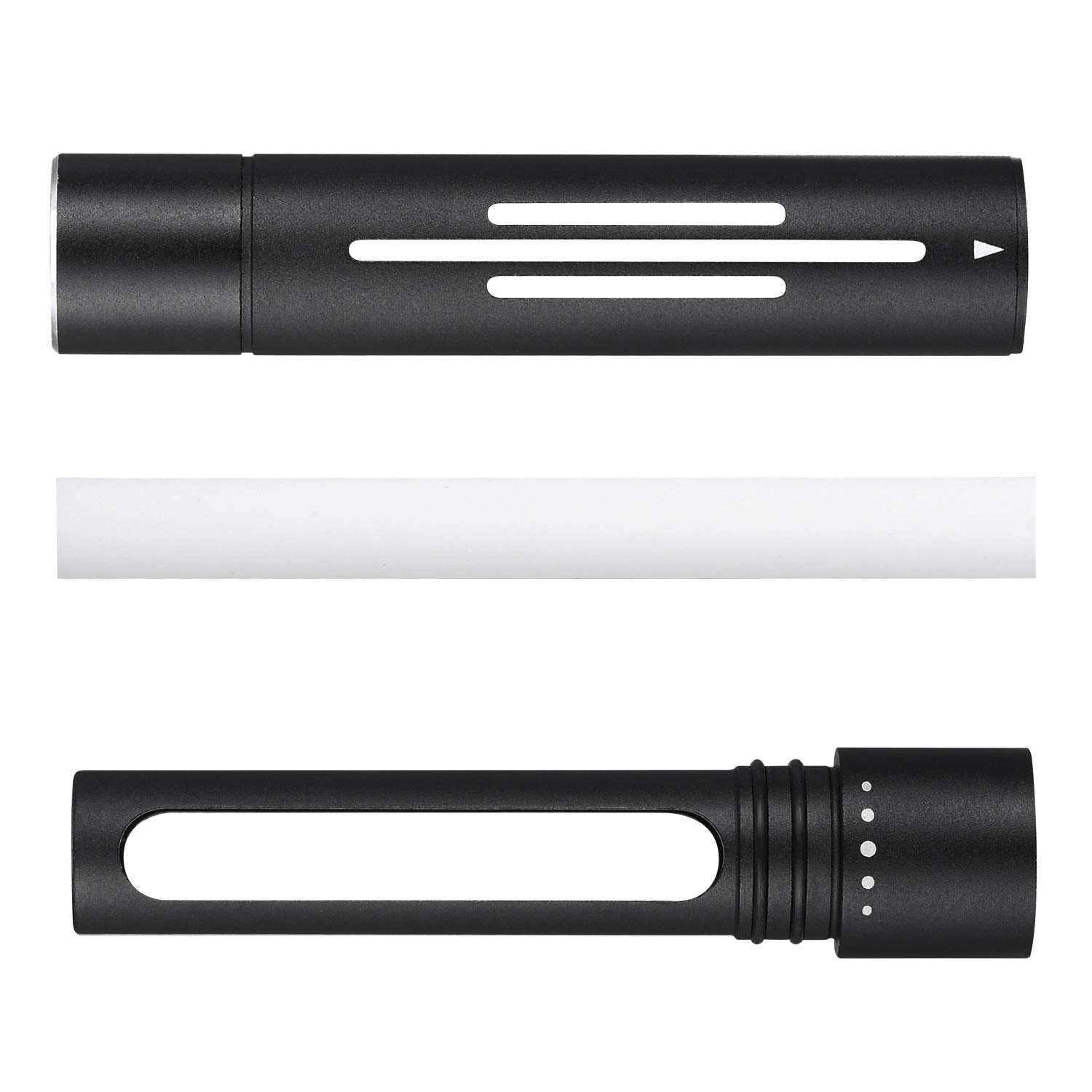 Car Air Freshener Car Diffuser Perfume Solid Air Purifier with 4 blank sponge sticks DIY your favorite perfume, car essential oi