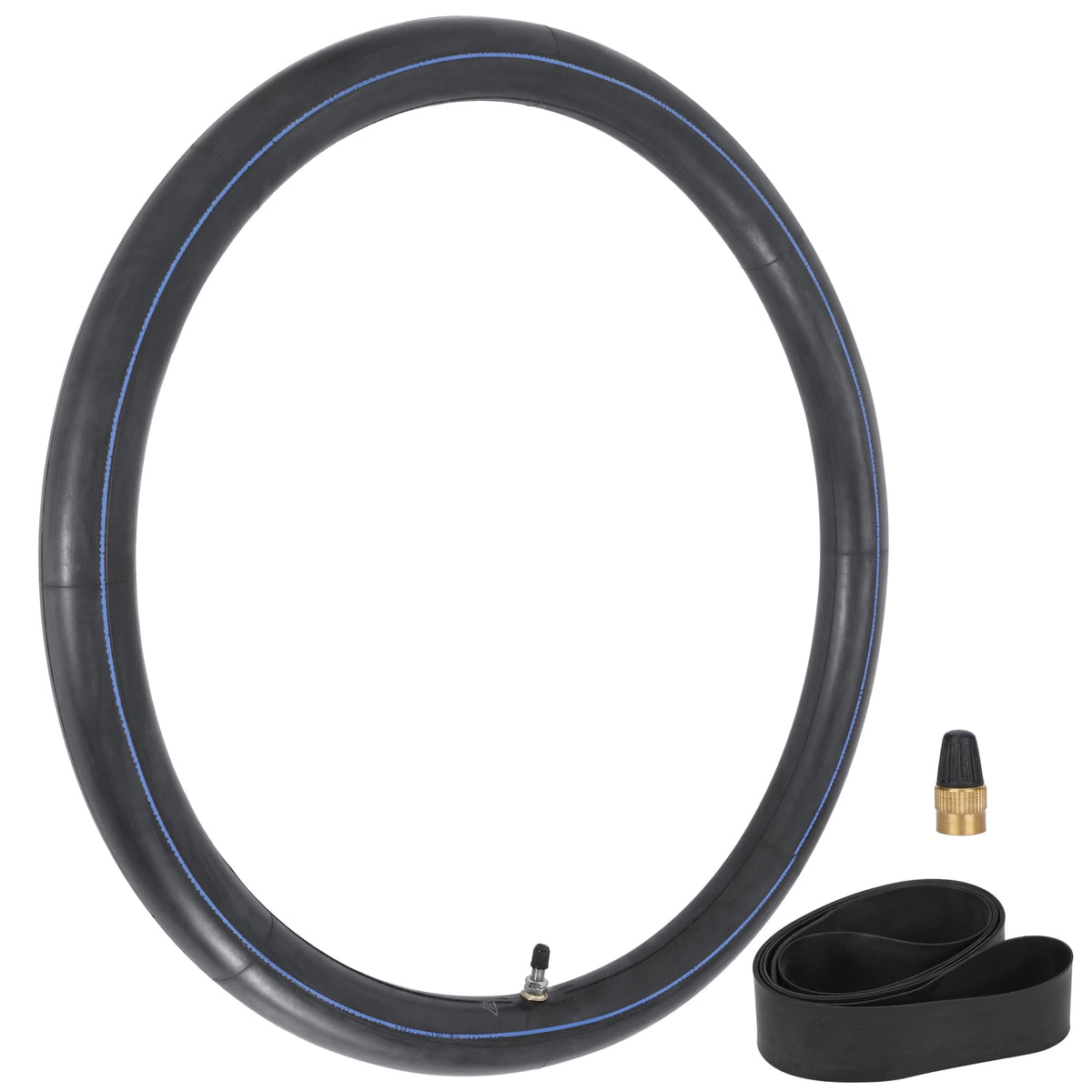 Rutu 70/100-19 2.25/2.50-19 Dirt Bike Inner Tube,Heavy Duty 2 Mm Reinforced Thickness Dirtbike Tubes 19 Inch With Rim Strip Copper Dust Caps For Surron Light Bee Talaria Sting