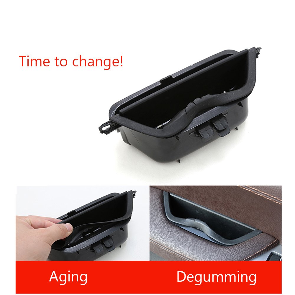 Jaronx Compatible With Bmw X3 X4 Door Armrest Storage Box, Driver Side Door Storage Compartment Handle Armrest Containerreplacem