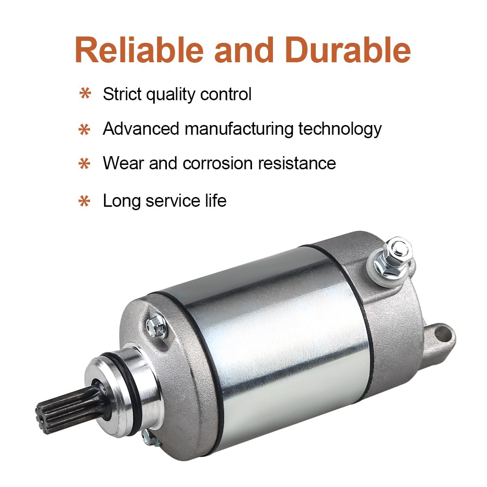 Waterwich Starter Compatible With Suzuki Ltz Kawasaki Kfx 400 2003 2004 2005 2006 2007-2015 Replaces 31100-29F00 21163-S004