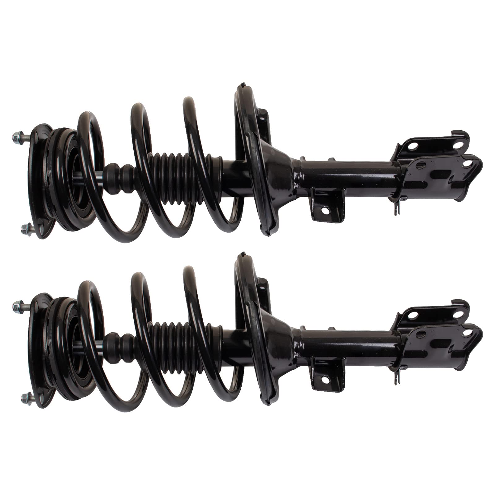 Trq Front Strut & Coil Spring Assembly Set Driver & Passenger Sides Compatible With 07-12 Hyundai Veracruz