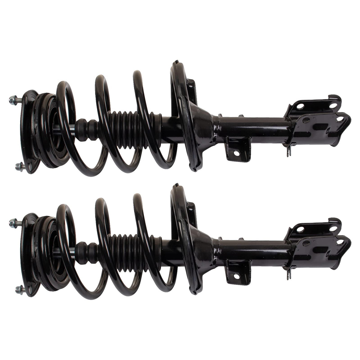 Trq Front Strut & Coil Spring Assembly Set Driver & Passenger Sides Compatible With 07-12 Hyundai Veracruz