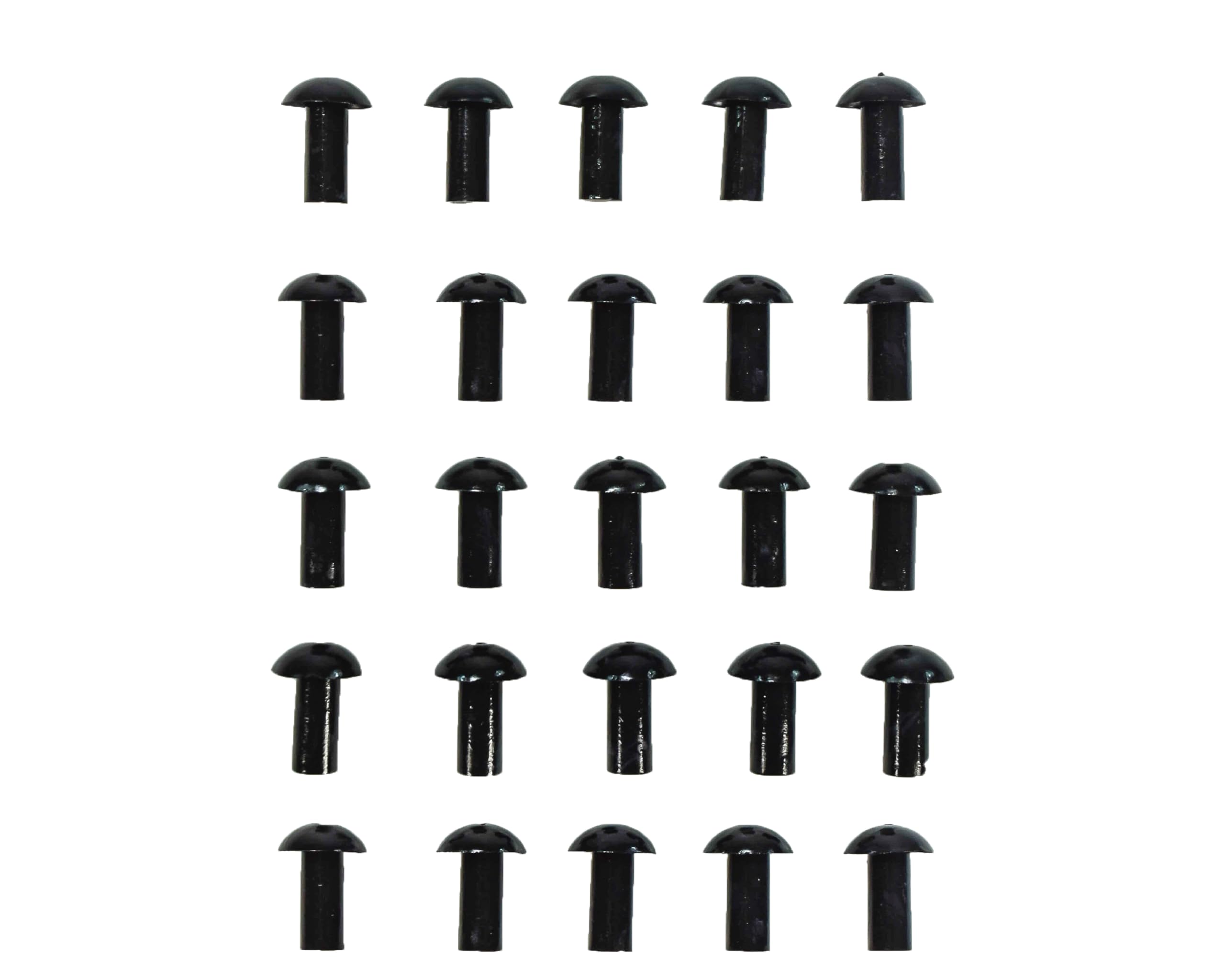 Stop & Go 2075 Mushroom Plug Tire Repair For Punctures And Flats - 3/4' Length X 5/16' Shaft Diameter - 25 Pack (Plugs Only)