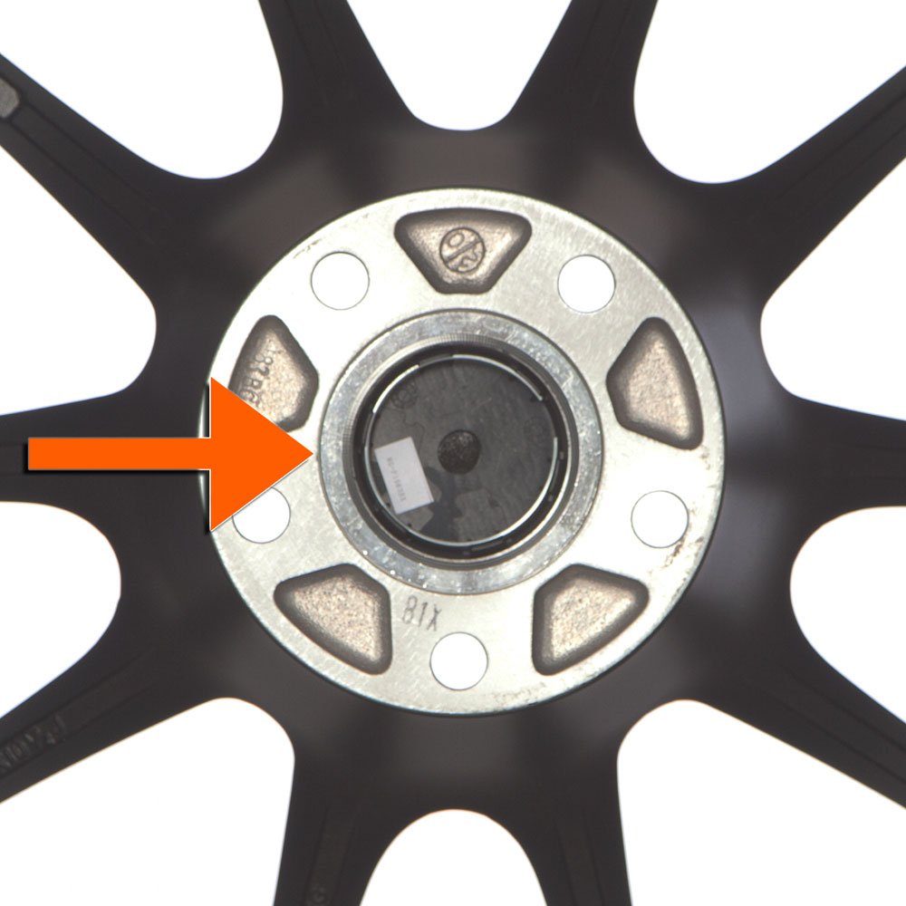 Circuit Performance 67.1Mm Od To 56.1Mm Id Silver Aluminum Hub Centric Rings