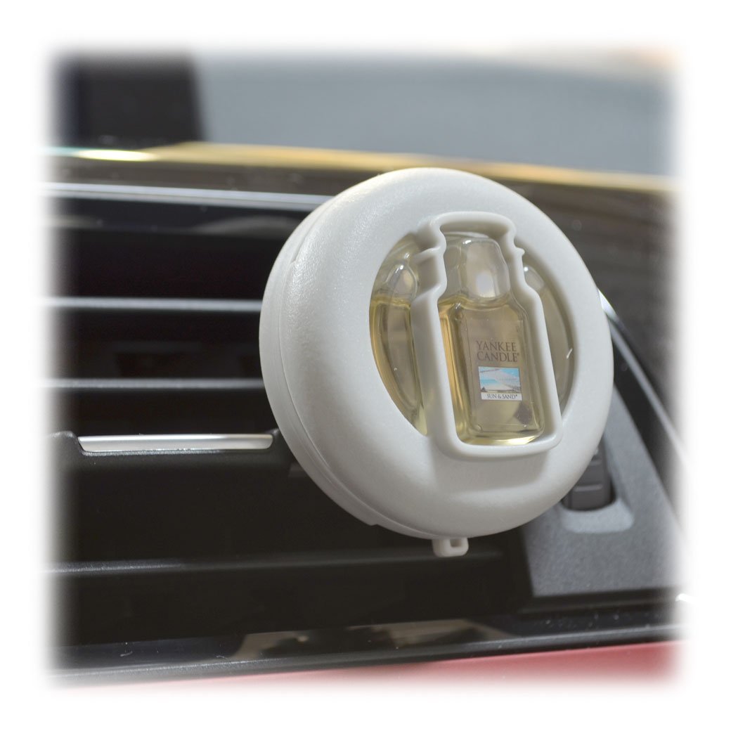 Yankee Candle Car Freshener Smart-Scent Vent Clips, 4-PACK (Coconut Beach)