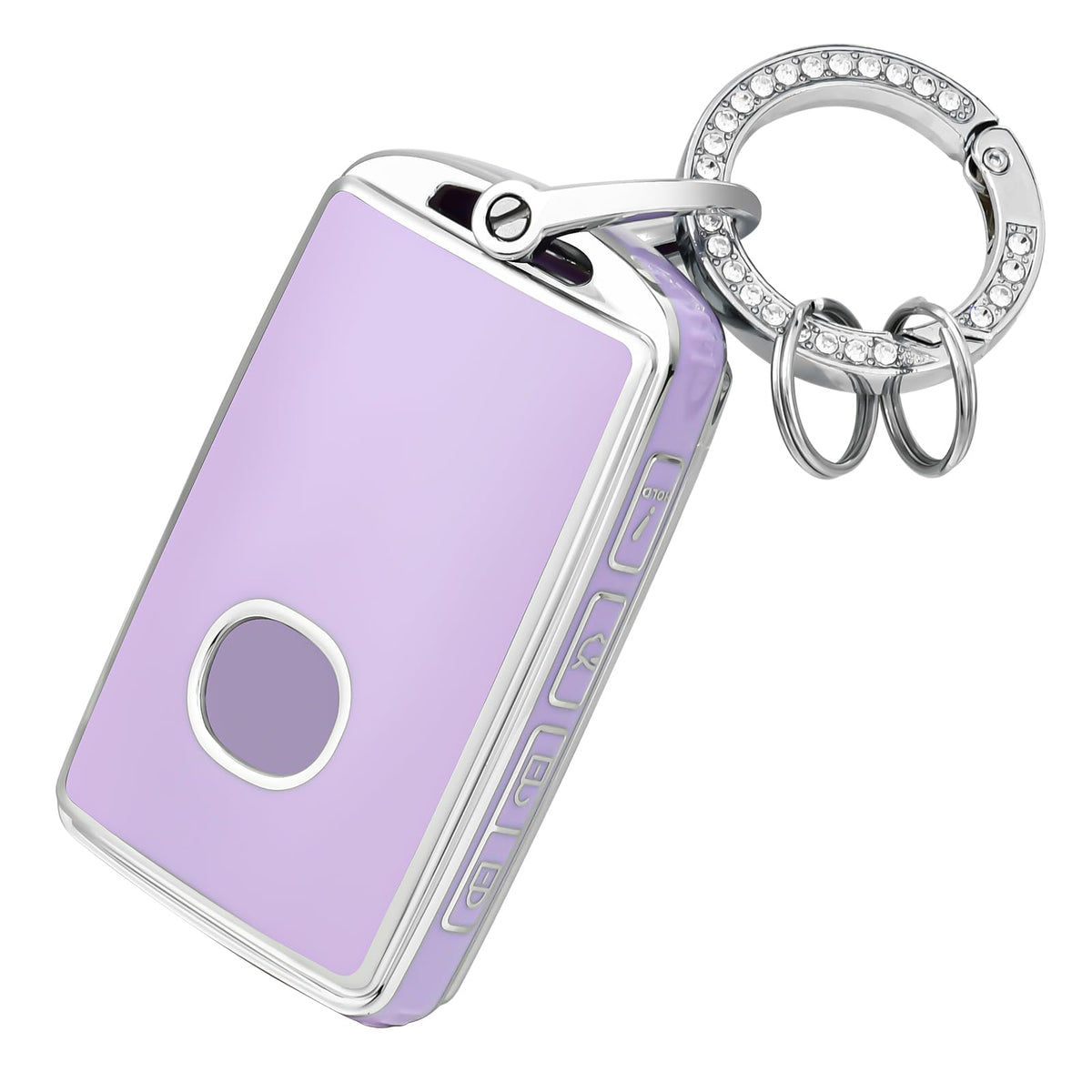 OFFCURVE Key Fob Cover with Keychain for Mazda, Special Car Key Case Compatible with 2019 2020 2021 2022 Mazda 6 3 Hatchback CX3