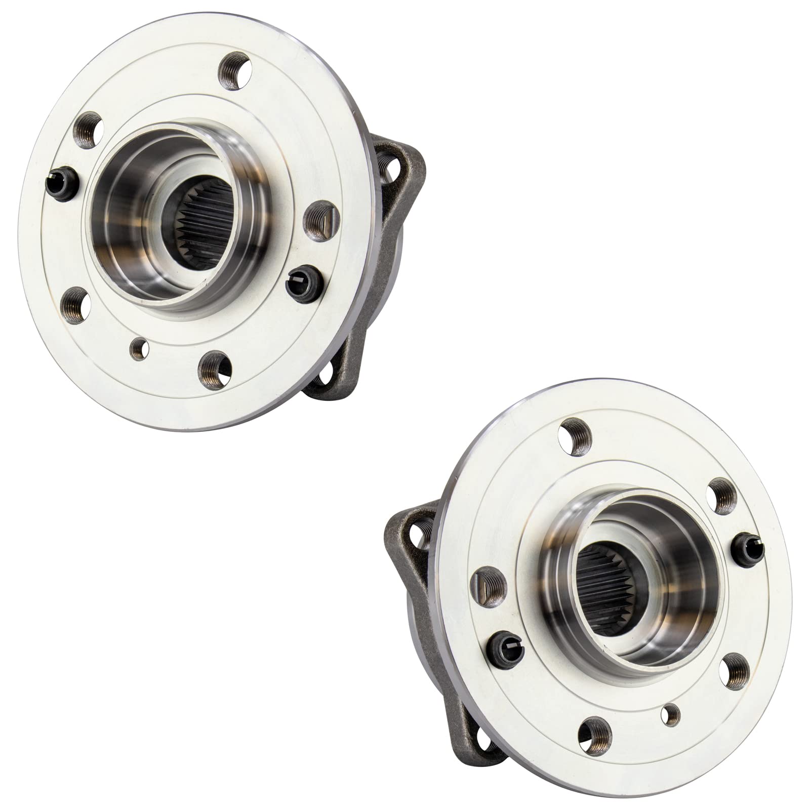 Trq Front Wheel Bearing & Hub Assembly Pair Set Lh & Rh Sides For Mercedes Benz