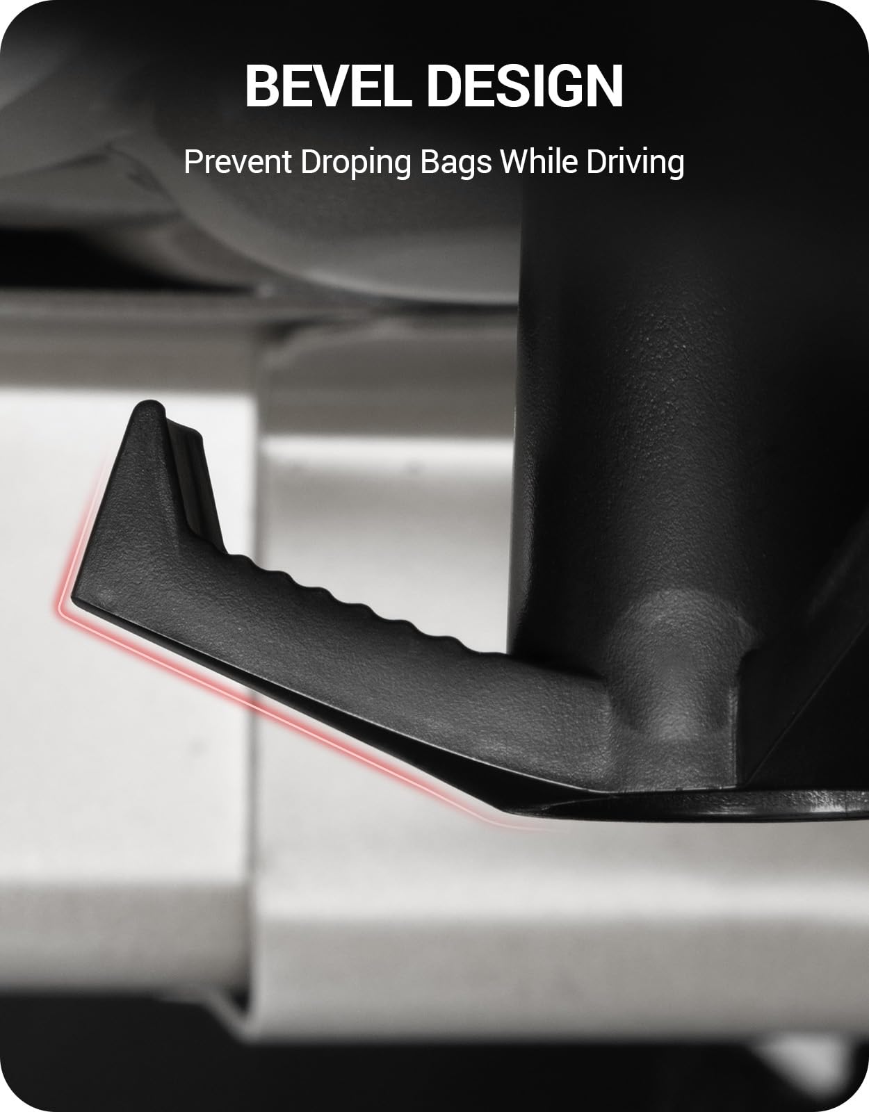 Basenor Tesla Model 3 Trunk Grocery Bag Hook Trunk Hook Model 3 Highland Accessories 2017-2025 Upgraded