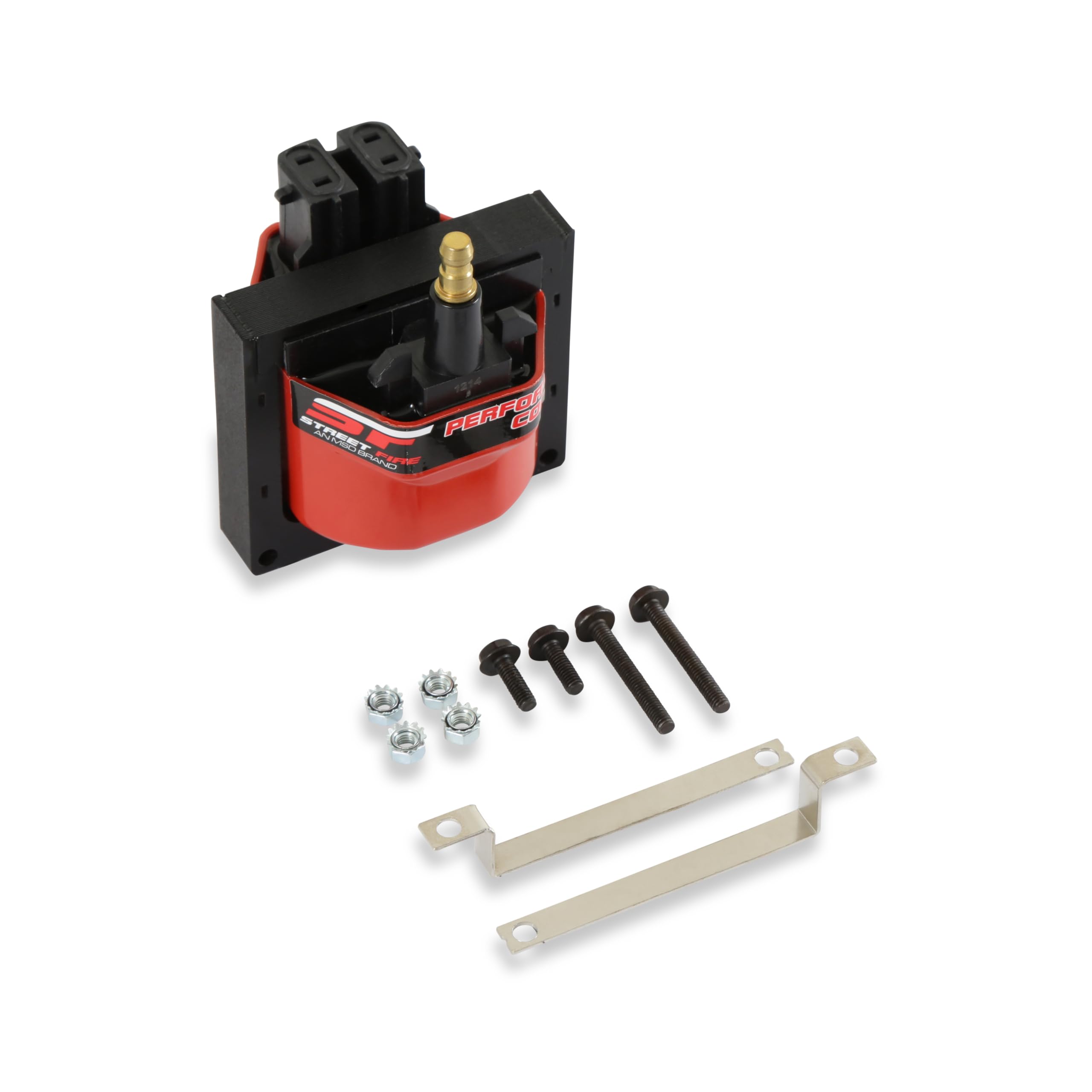 Msd Street Fire 5526 Igntiion Coil - Red- Dual Connector