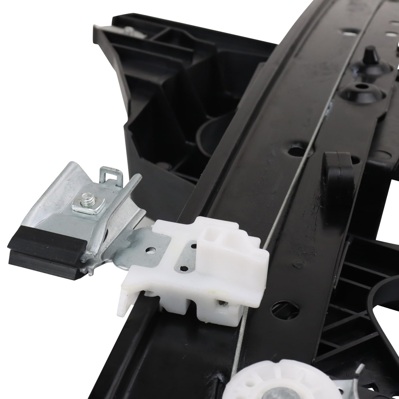 Trq Front Right Power Window Regulator & Motor Assembly Passenger Side Compatible With 2007-2017 Ford Expedition Lincoln Navigat