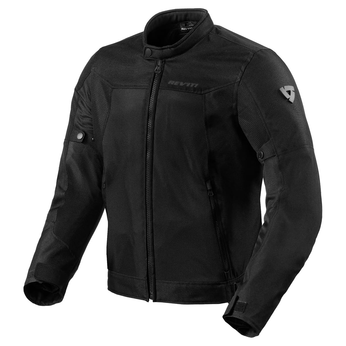 REVIT! Mens Eclipse 2 Mesh Motorcycle Jacket (Black - Large)