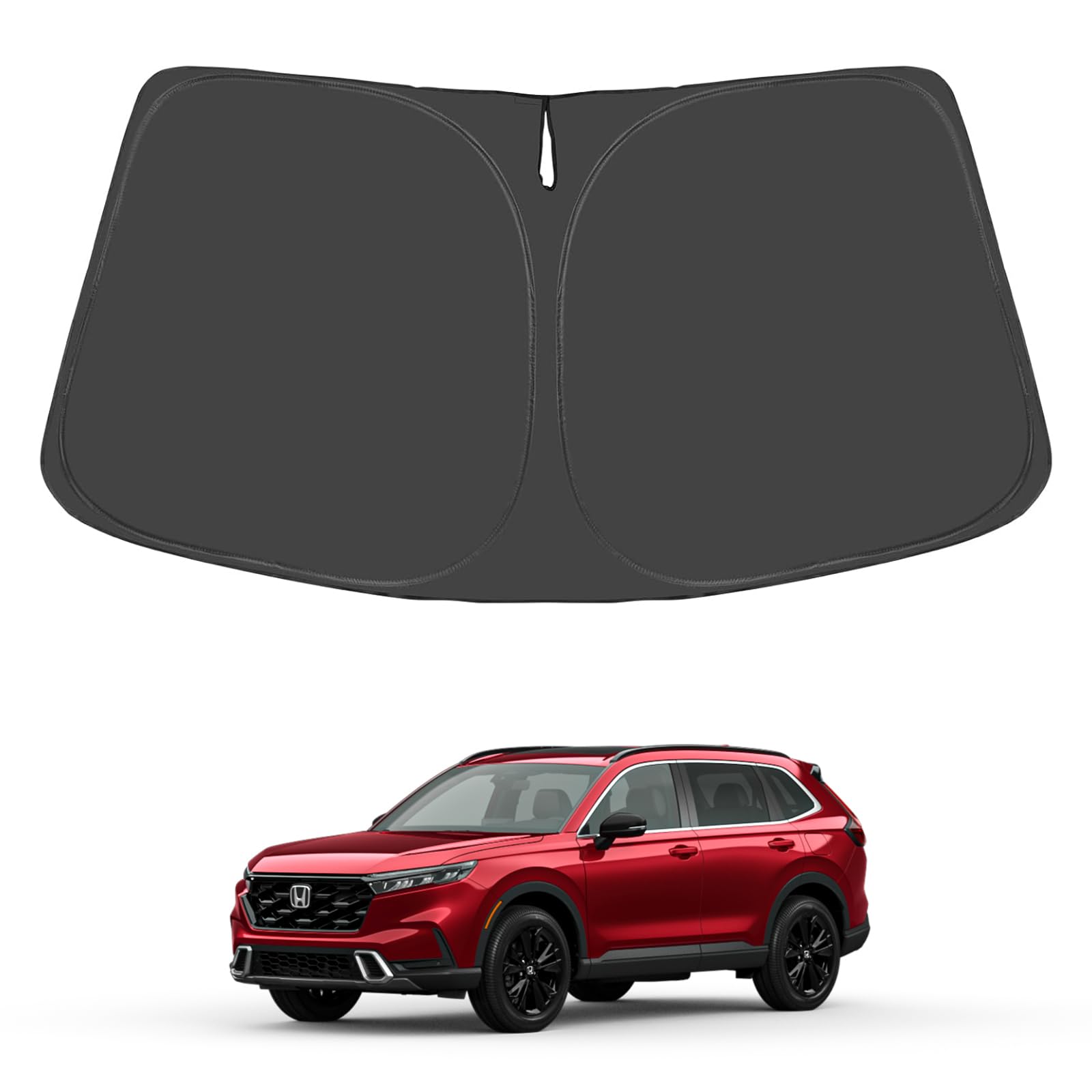 Proadsy 2025 Upgrade Windshield Sunshade Custom For Honda Crv 2023 2024 2025 Block Sun & Uv Foldable Front Window Car Shade Prot