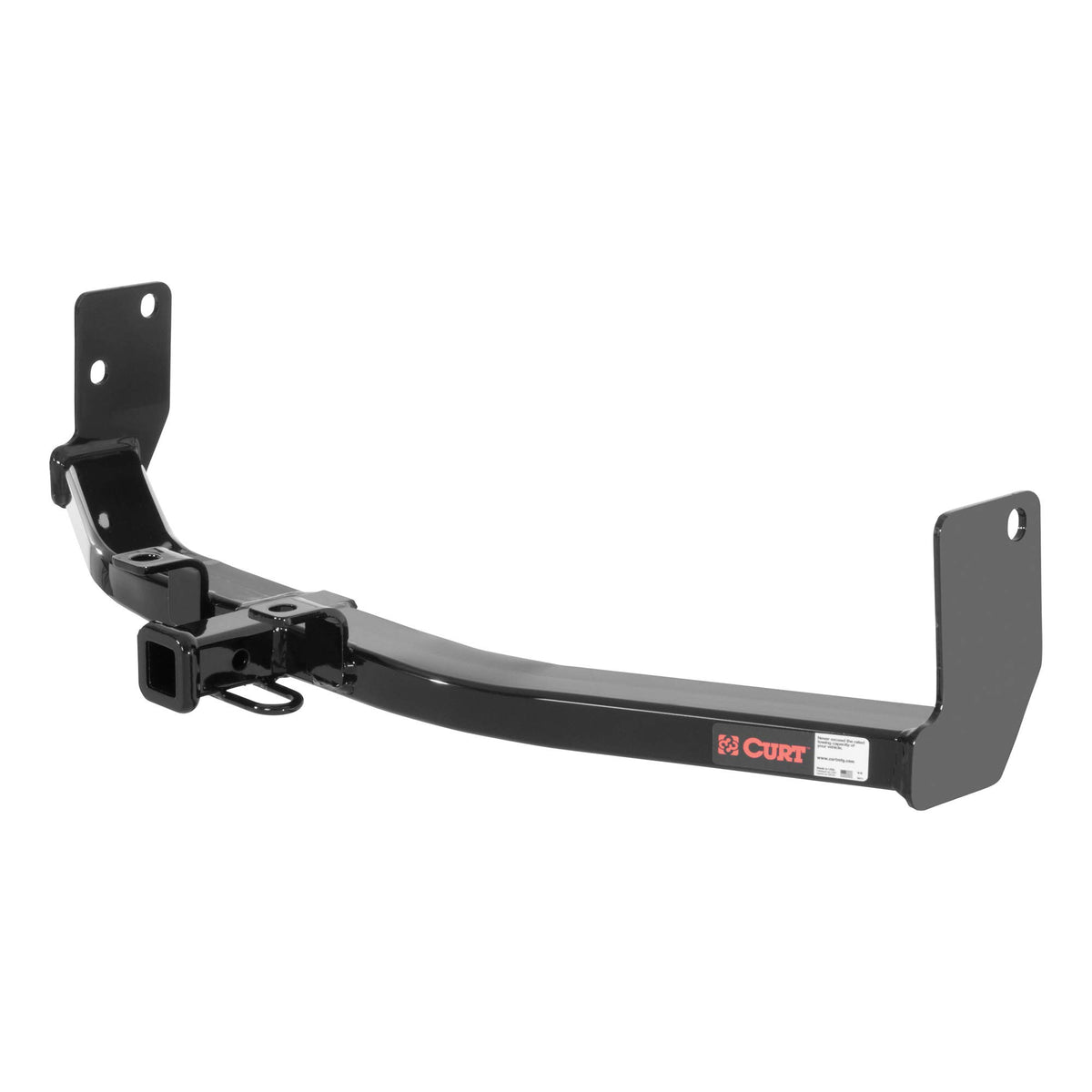 CURT 12070 Class 2 Trailer Hitch, 1-1/4-Inch Receiver, Compatible with Select Cadillac SRX, GLOSS BLACK POWDER COAT