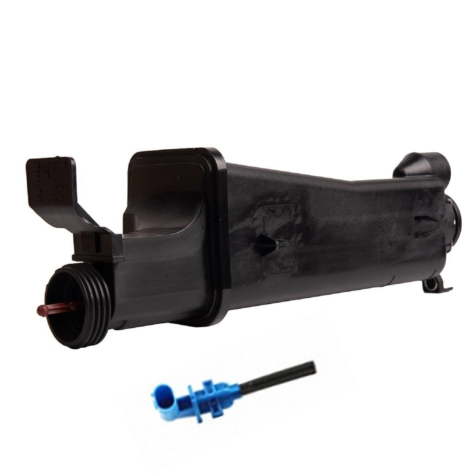 TOPAZ Radiator Coolant Overflow Expansion Tank with Level Sensor for BMW E46 E83 E53 X3 X5 320i, 323Ci, 323i, 325Ci, 328iC, 330Ci Replaces 17111436413 603-535 17117573781 17137787039