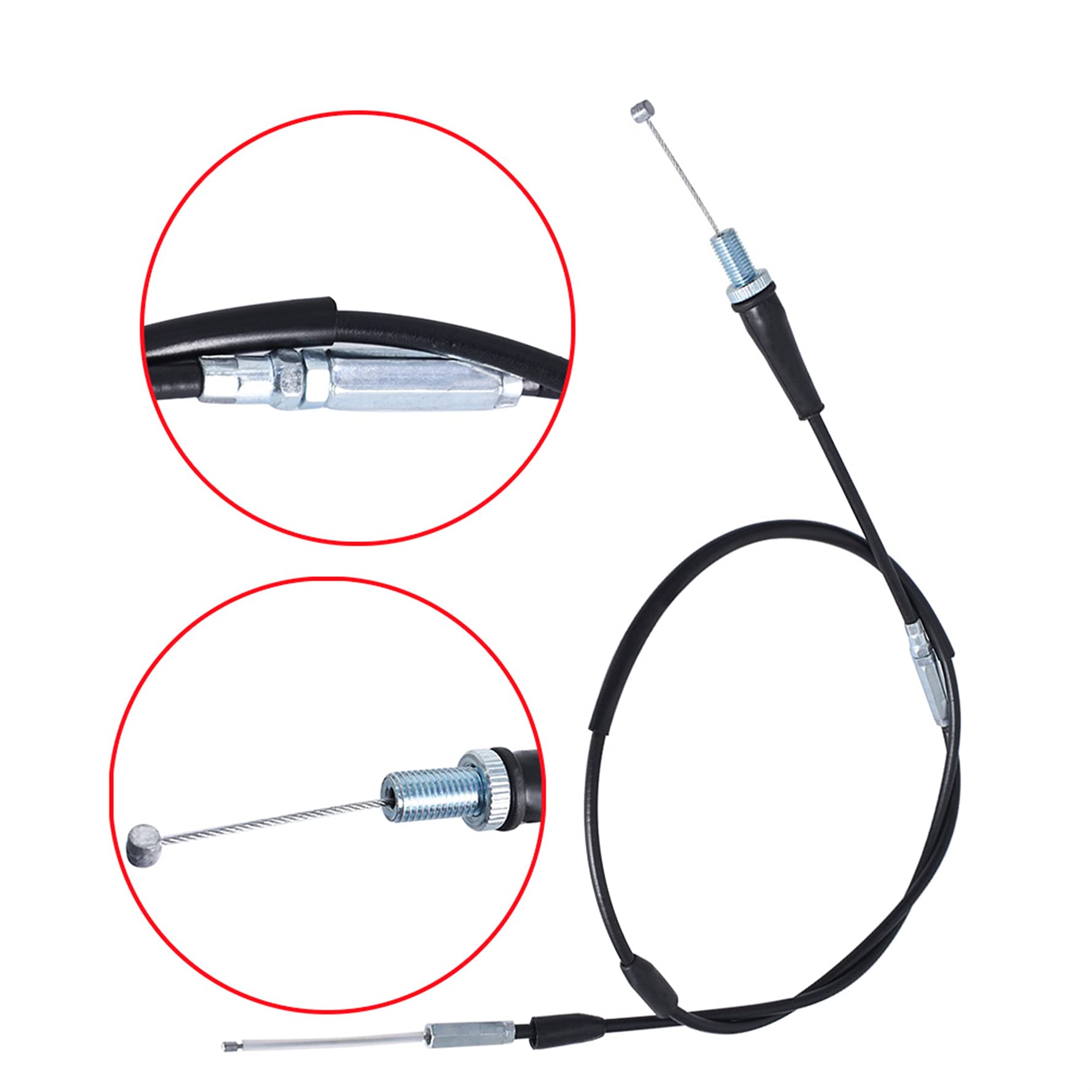 Throttle Cable Replacement For Bear Tracker 250 Wolverine 350 Big Bear 350 Kodiak 400 1993-2005