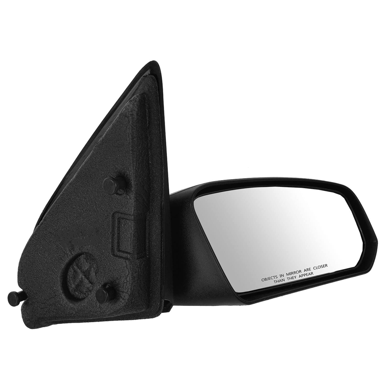 Trq Right Mirror Manual Passenger Side Compatible With 2003-2007 Saturn Ion Gm1321266