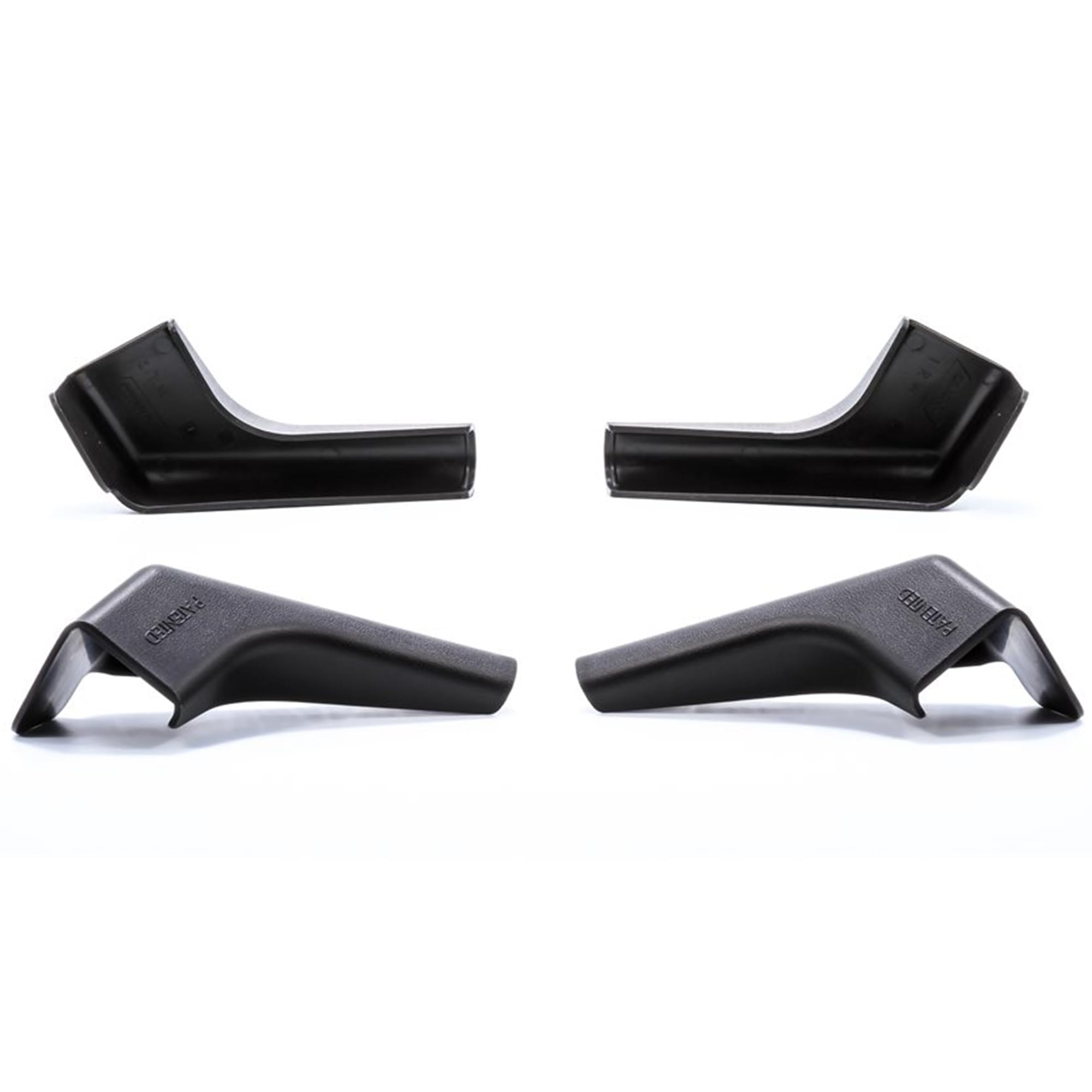 Camco RV Gutter Spouts with Built-in Extensions | Direct Rain Water Runoff Away from The RV | Features an Easy Installation, a S