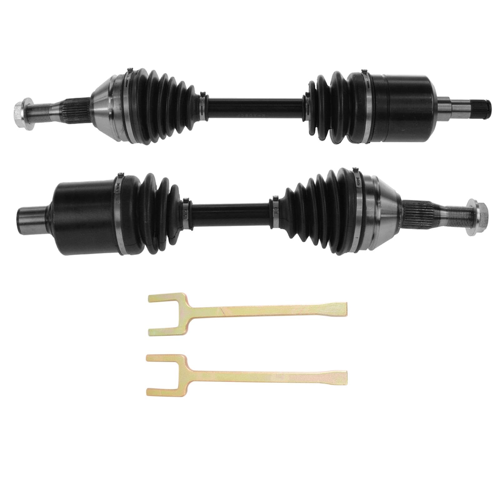 TRQ Front CV Axle Shaft Assembly Pair with Removal Tool for Grand Prix Impala Regal