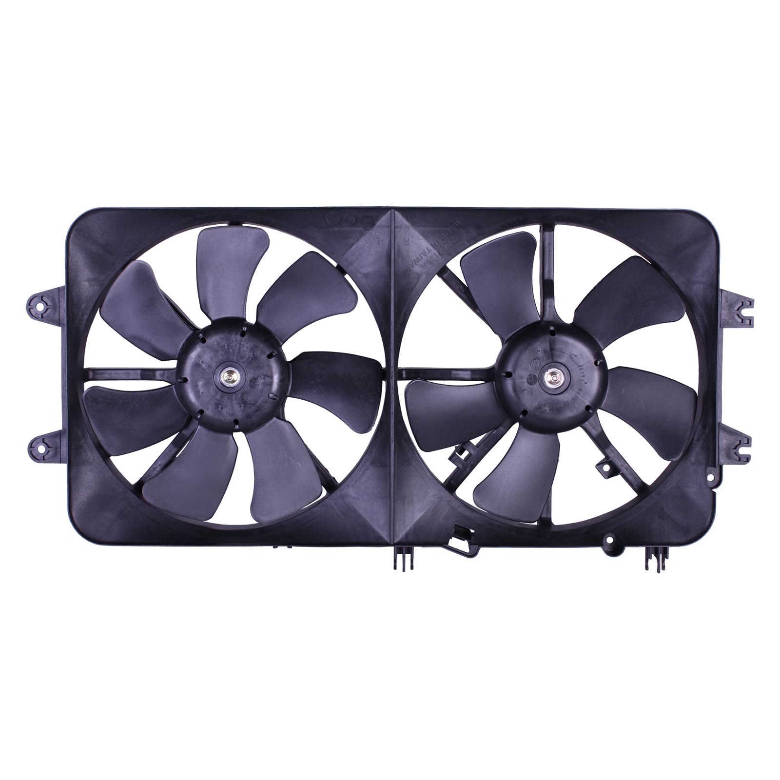 TYG Upgraded Cooling Fan Assembly for 2000-2002 Mazda 626 2.0L W/AC | Racing-Level OE Replacement Engine Radiator for FS1G15025B