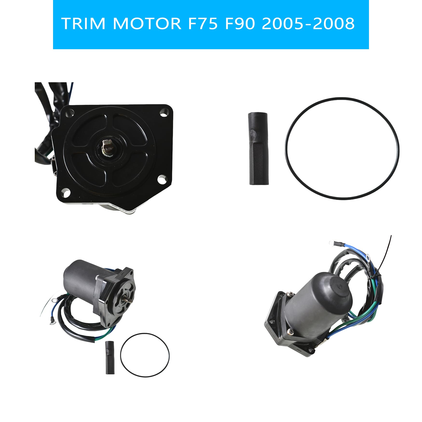 Wflnhb Tilt & Trim Motor Replacement For Yamaha Outboard F75La F90Ja F90La F90Xa 2013-2018 F75Tlr F90Tjr F90Tlr F90Txr 2005-2012