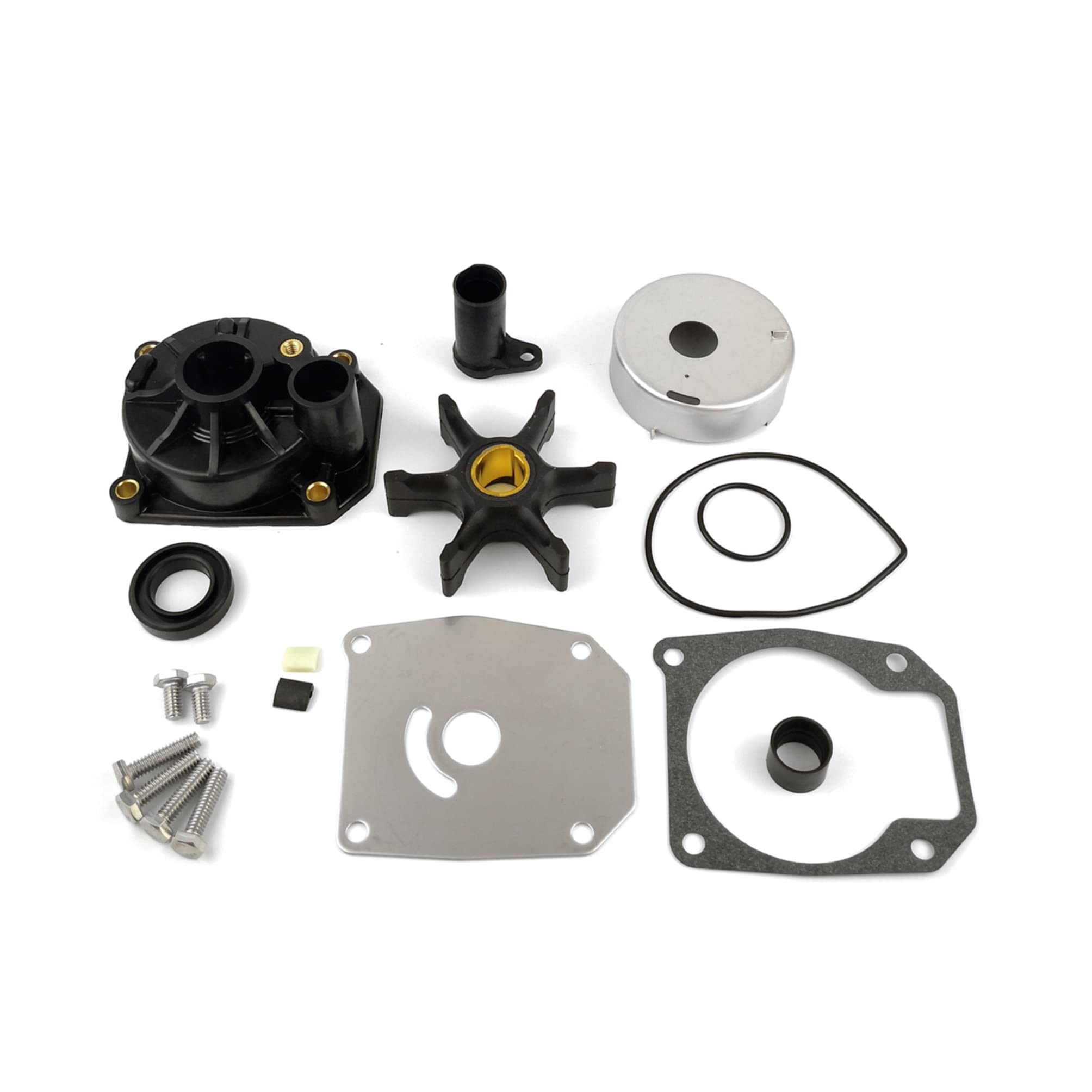 Markgoo 432955 Water Pump Impeller Repair Kit For Omc Johnson Evinrude Outboard 60 65 70 75 Hp Boat Motor Engine Parts Replaceme