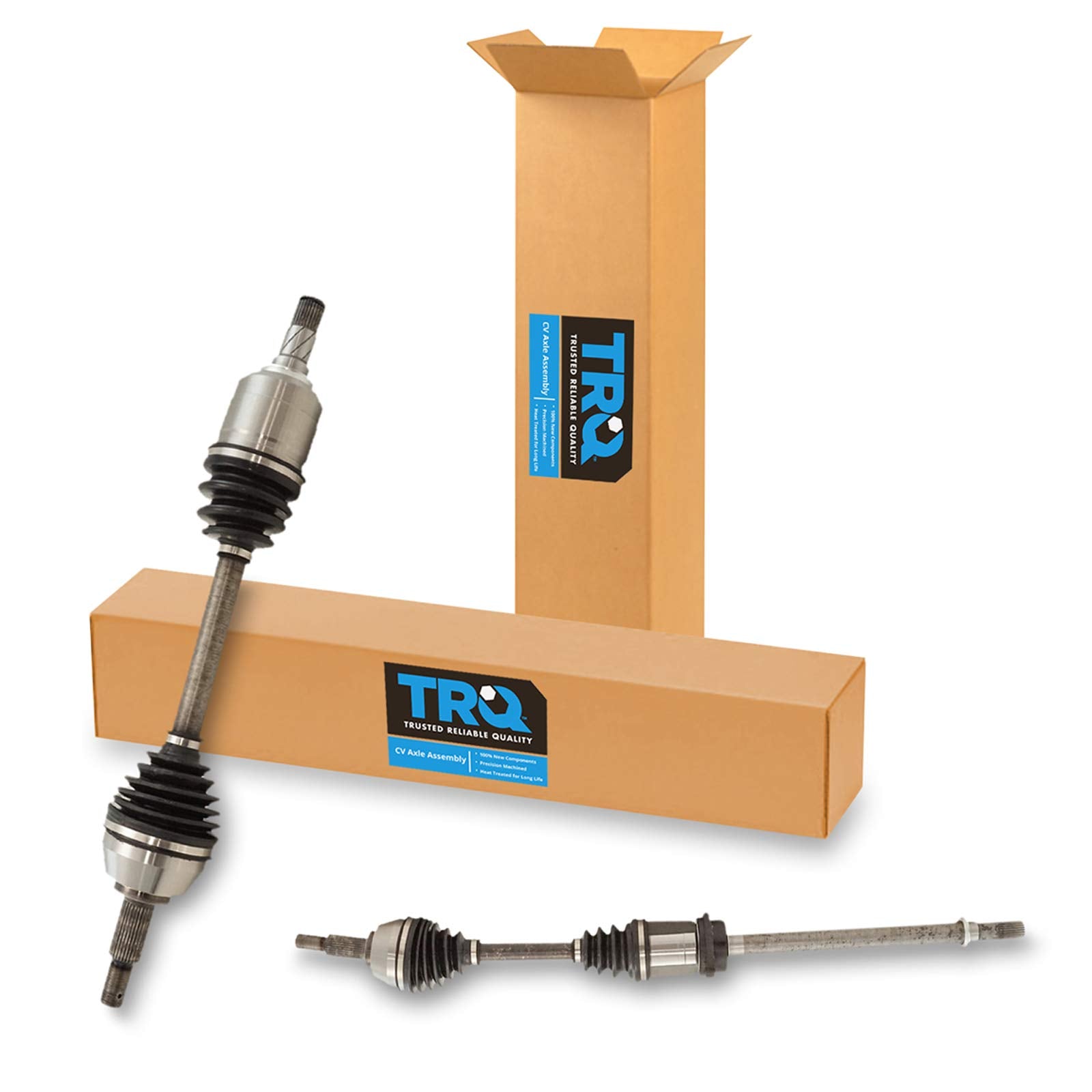 Trq Front Cv Axle Shaft Assembly Set Compatible With 2009-2014 Nissan Maxima