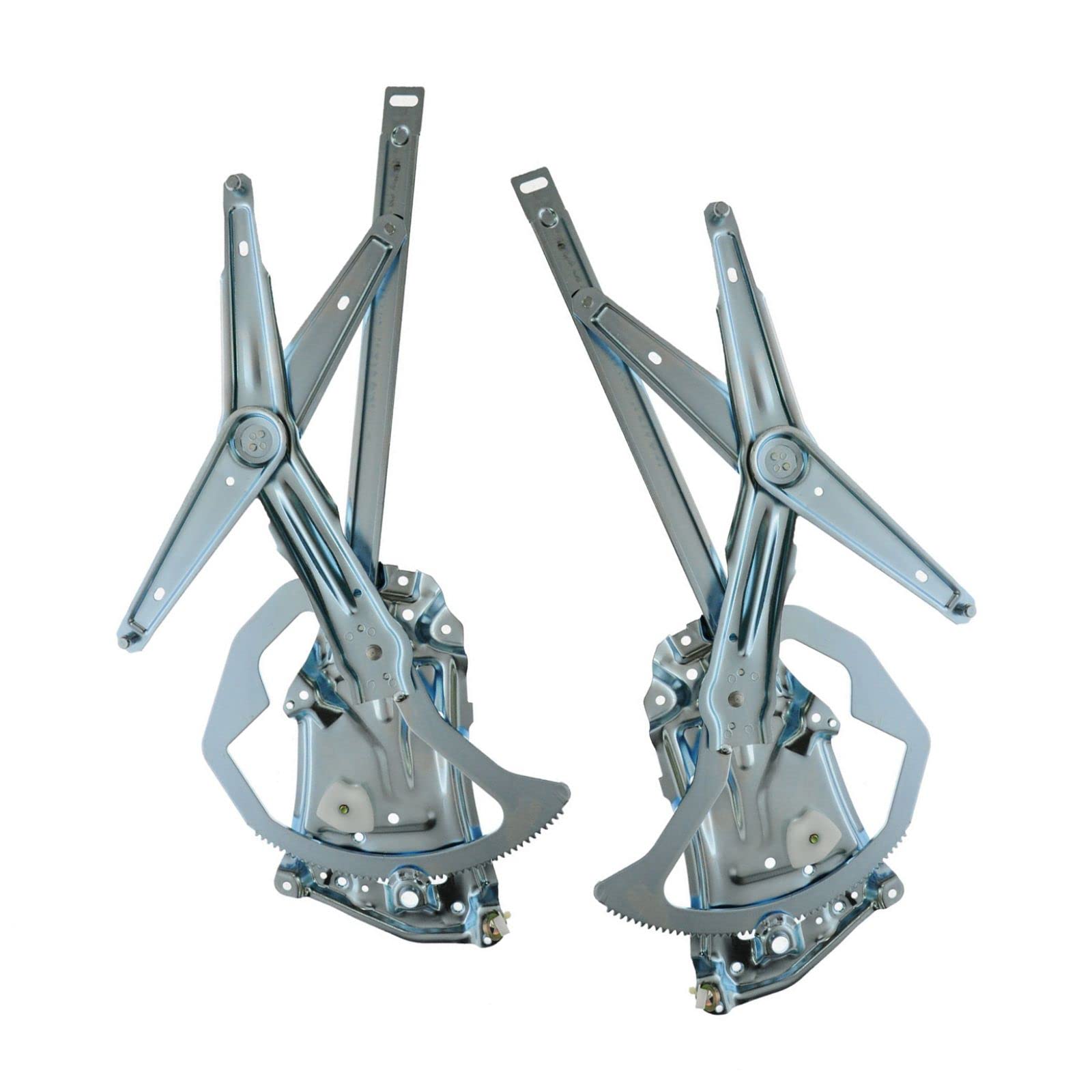 Trq Driver & Passenger Side Power Window Regulator Set Compatible With 1994-1997 Bmw 318I 1992-1997 318Is 1998-1999 323I 323Is 1