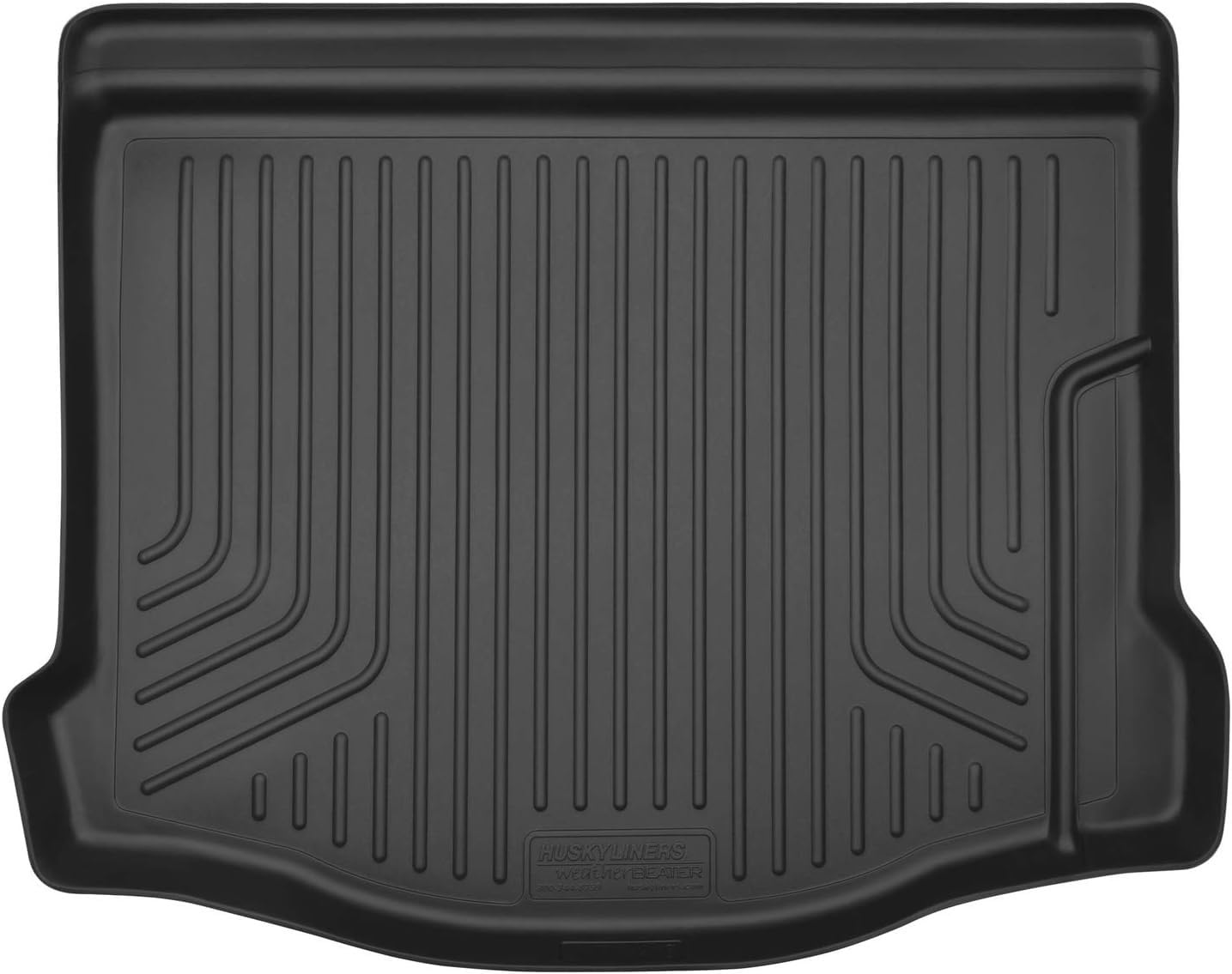 Husky Liners Weatherbeater Trunk Liner | Fits 2012-2017 Ford Focus Hatchback; 2018 Ford Focus Sedan | 1-pc Black - 43051