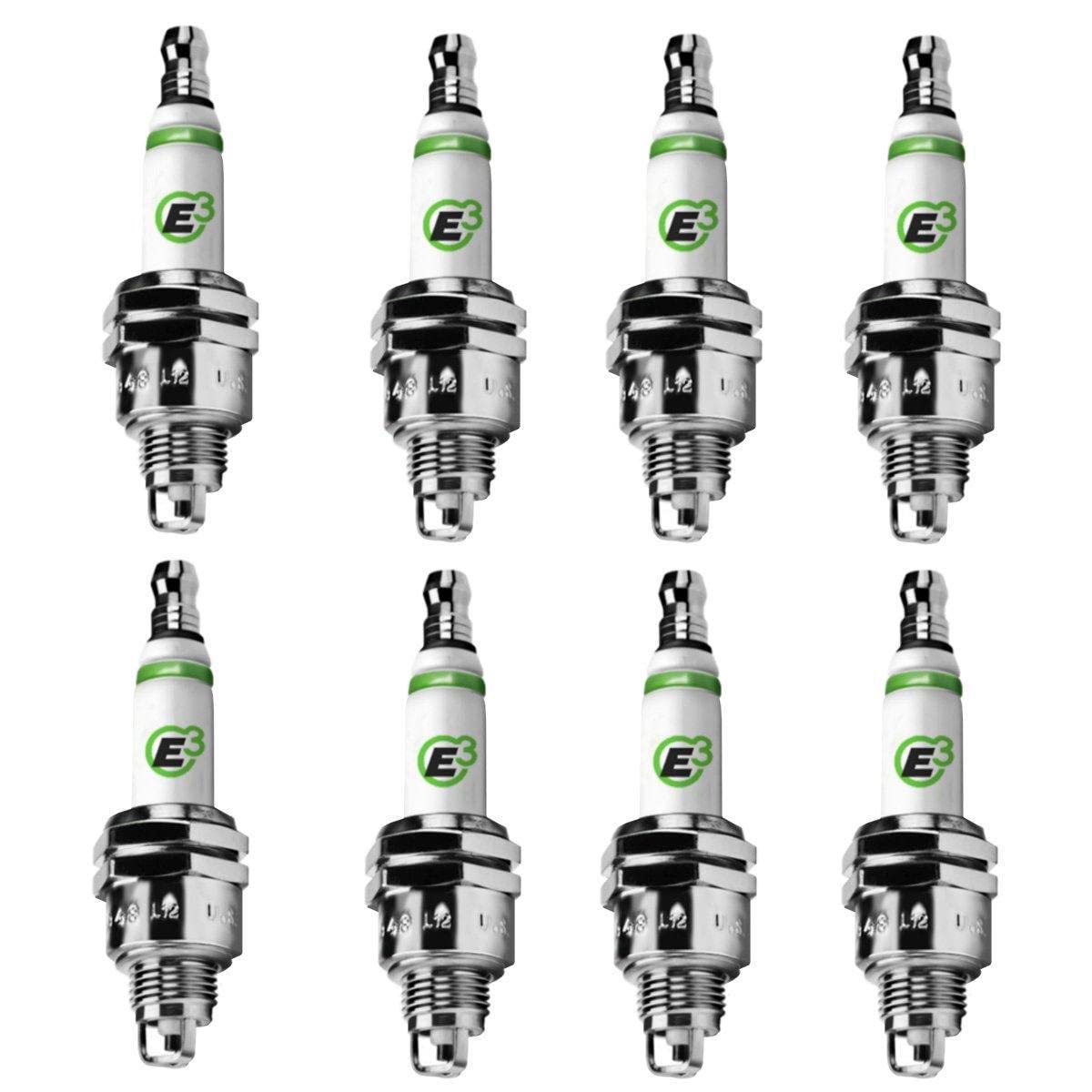 E3 Spark Plugs E3.52 E3 Premium Automotive Spark Plugs 8-Pack