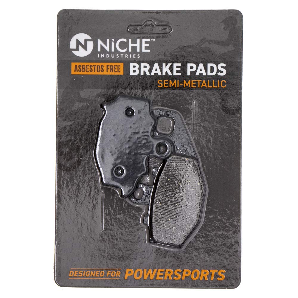 Niche Brake Pad Set For Kawasaki Ninja Zx6R Zx9R Zzr600 Zx10R 43082-0004 Rear Semi-Metallic