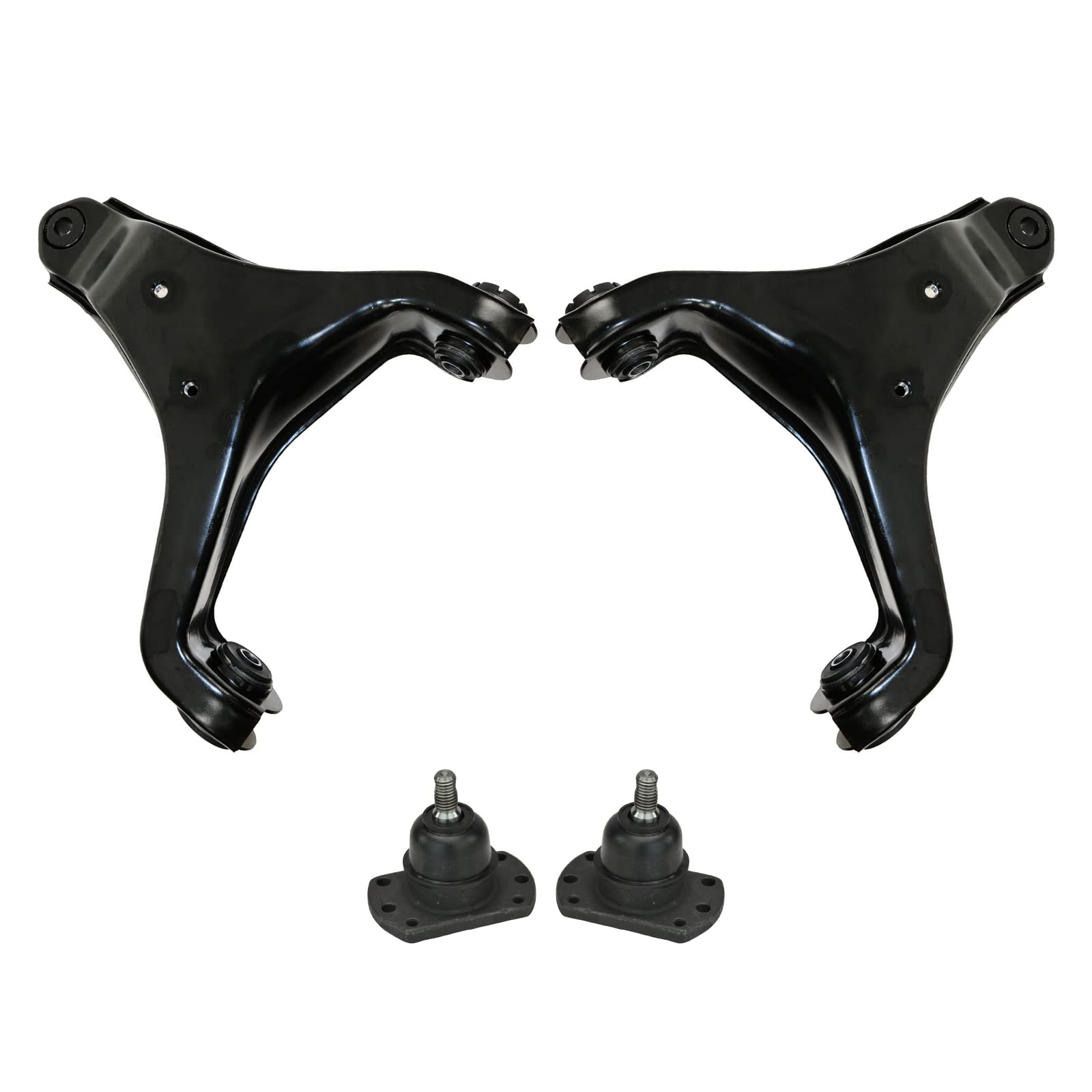 TRQ Front Lower Control Arm with Ball Joint Set Compatible with 1989-1996 Buick Regal 1990-2001 Chevrolet Lumina 1995-1999 Monte