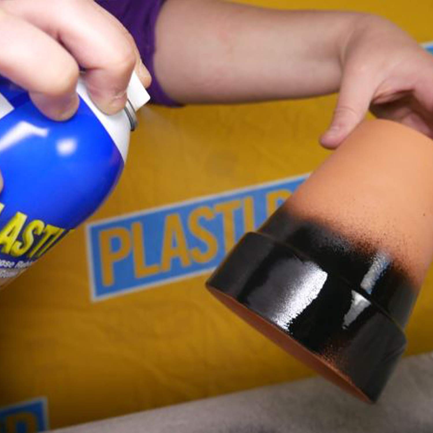 Performix 11203-6Pk Plasti Dip Black Multi-Purpose Rubber Coating Aerosol - 11 Oz., (Pack Of 6)