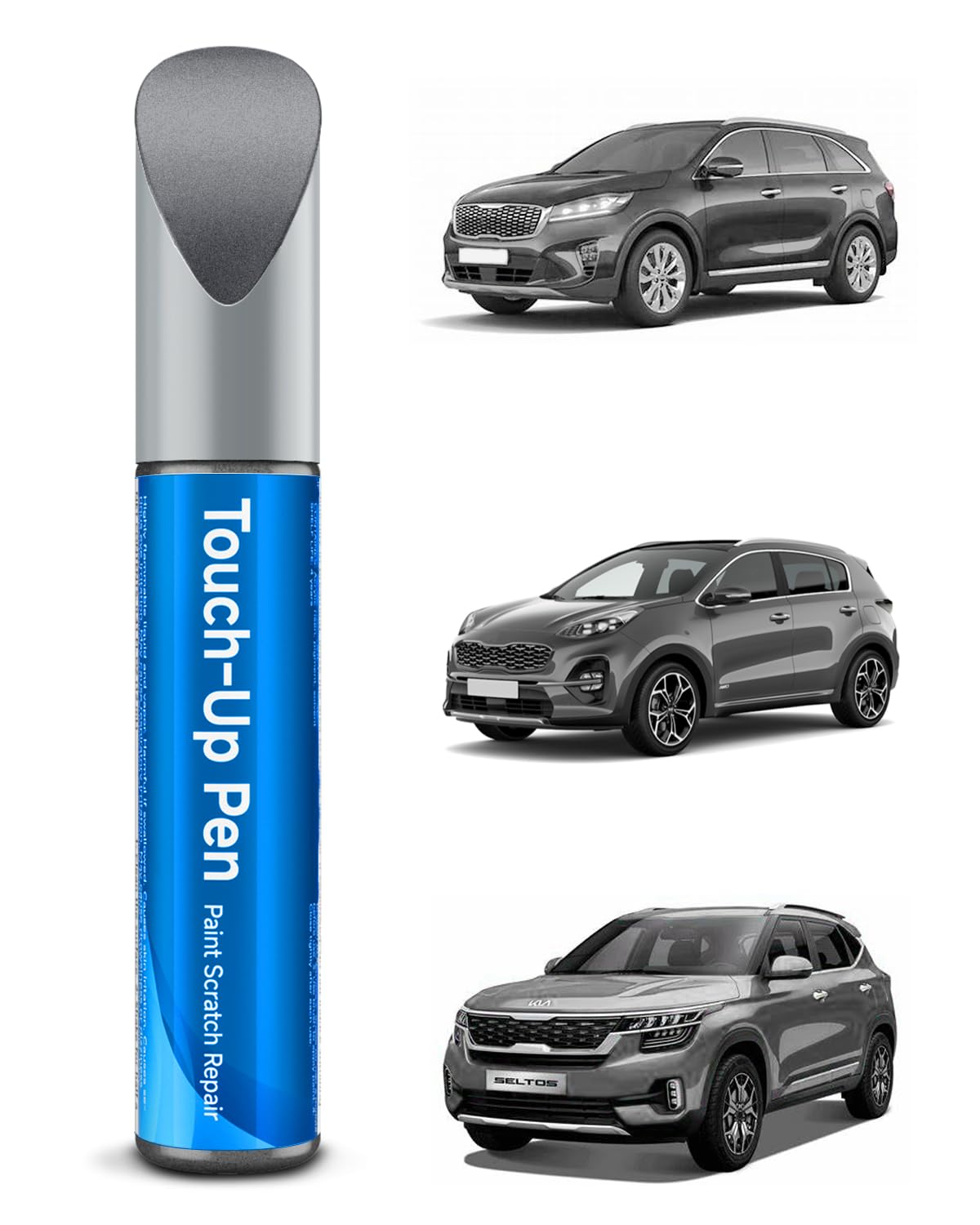 RSACET Steel Grey(KLG) Touch Up Paint Compatible with Kia Exact Match Touch Up Paint Car Scratch Repair
