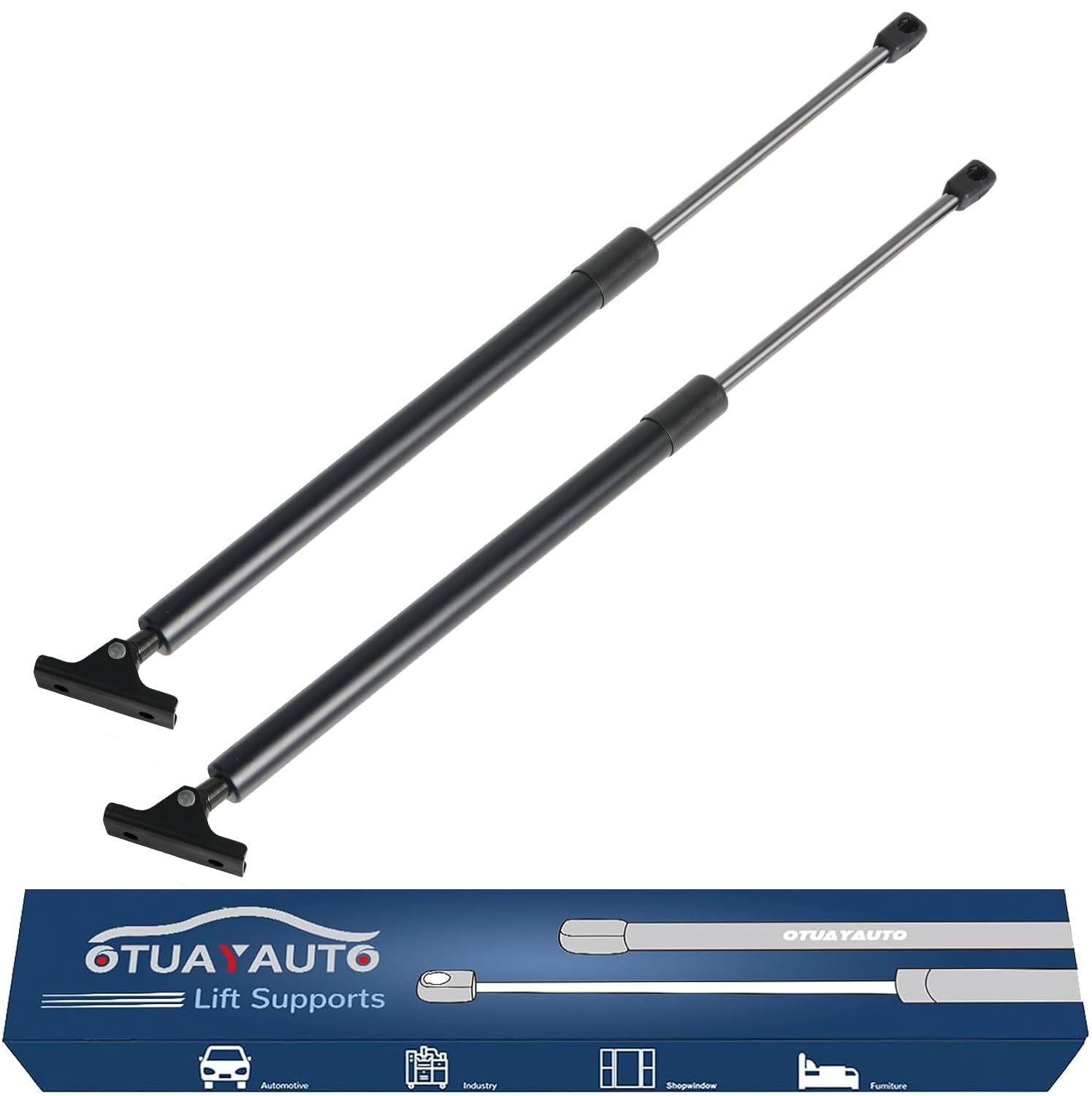Otuayauto Rear Hatch Struts Replacement For Jeep Cherokee Xj 1997-2001 Premium Tailgate Lift Supports Shock Gas Spring Set Oe 55