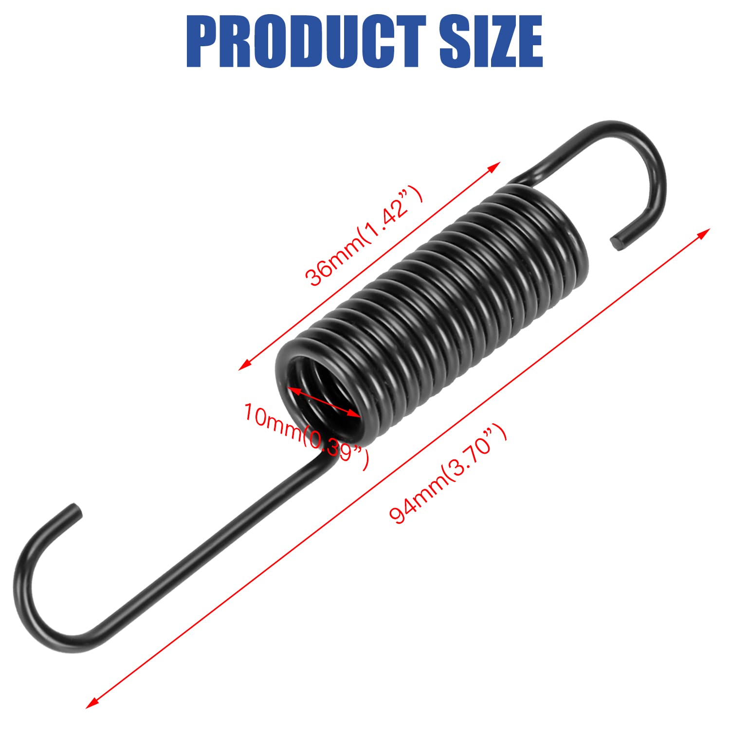 YOXUFA Mini Bike Kickstand Spring for Monster Moto MM-B80 105 Baja Warrior Trailmaster MB200 Doodle Bug DB30 Coleman CT100U Moto