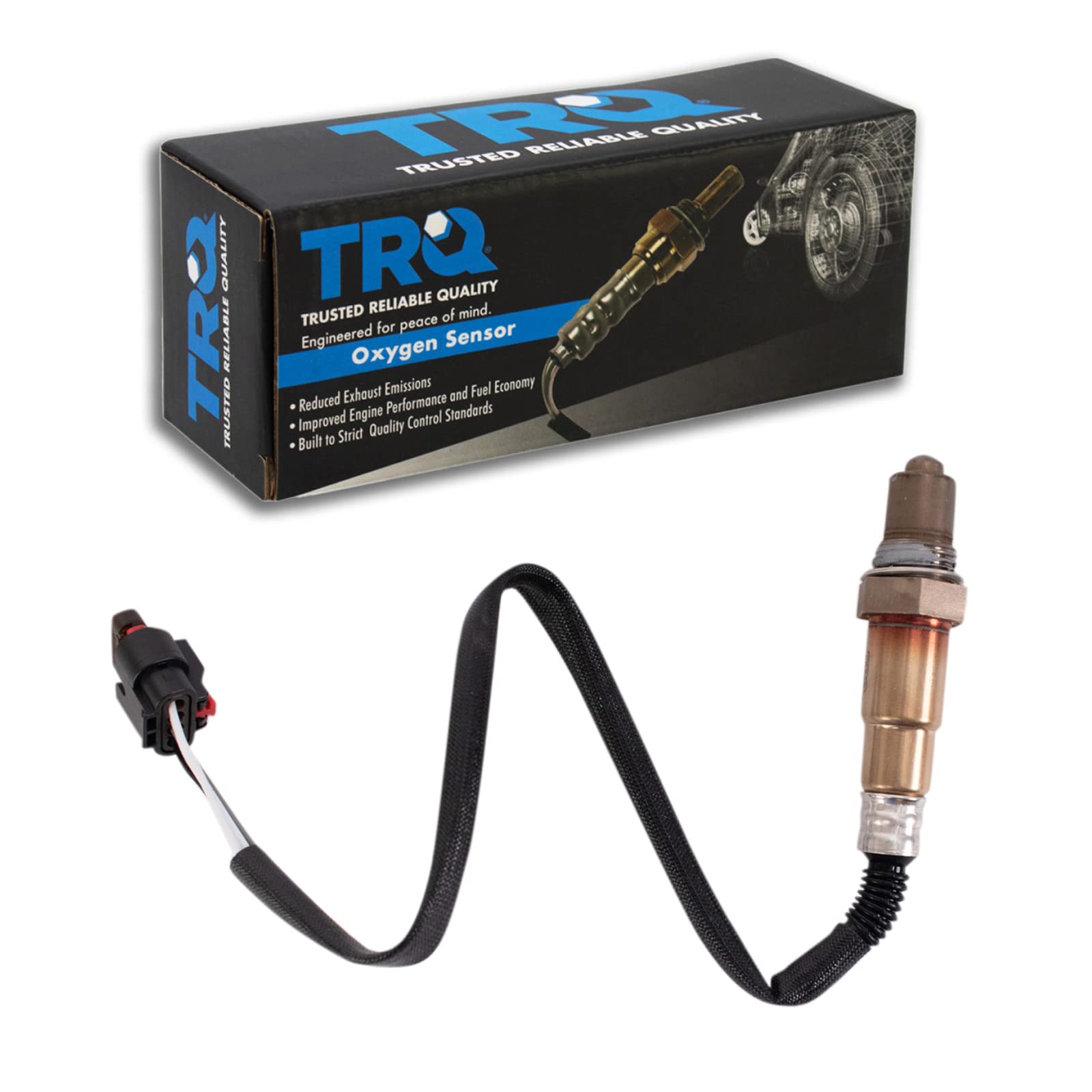 Trq Downstream Left Right O2 Oxygen Sensor Fits Ford Edge F-150 Mustang Nautilus