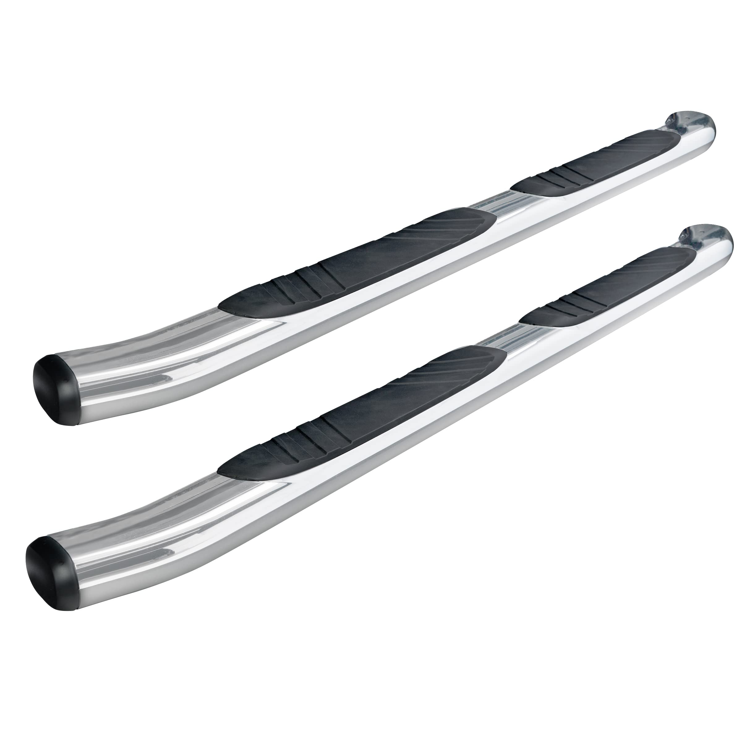 Go Rhino 680087C 5'' Oe Xtreme Composite Side Steps - 87'' Long - Chrome - Boards Only For 99-24 Ram, Gmc, Ford, Nissan, Toyota,